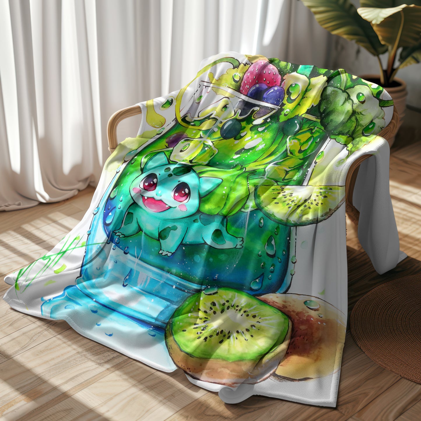 Green Spirit blanket