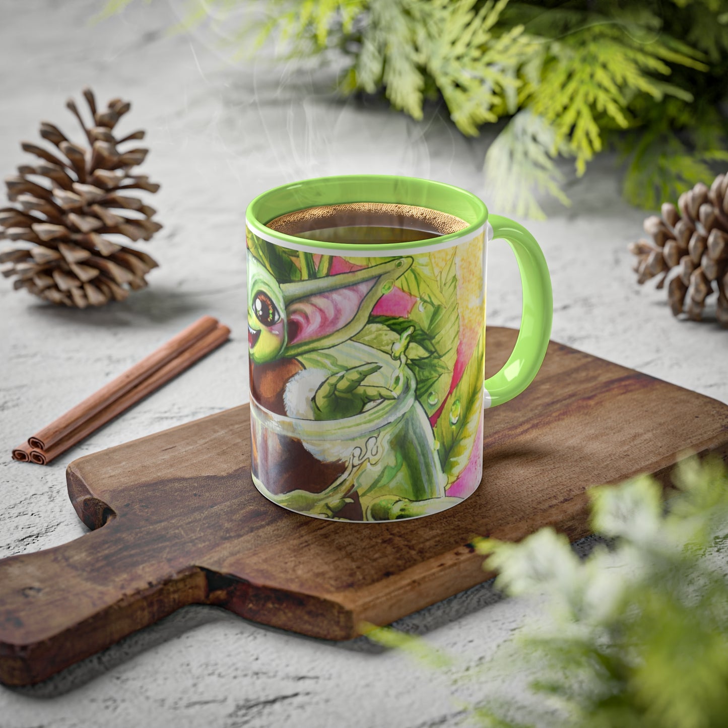 taza de refresco yoda