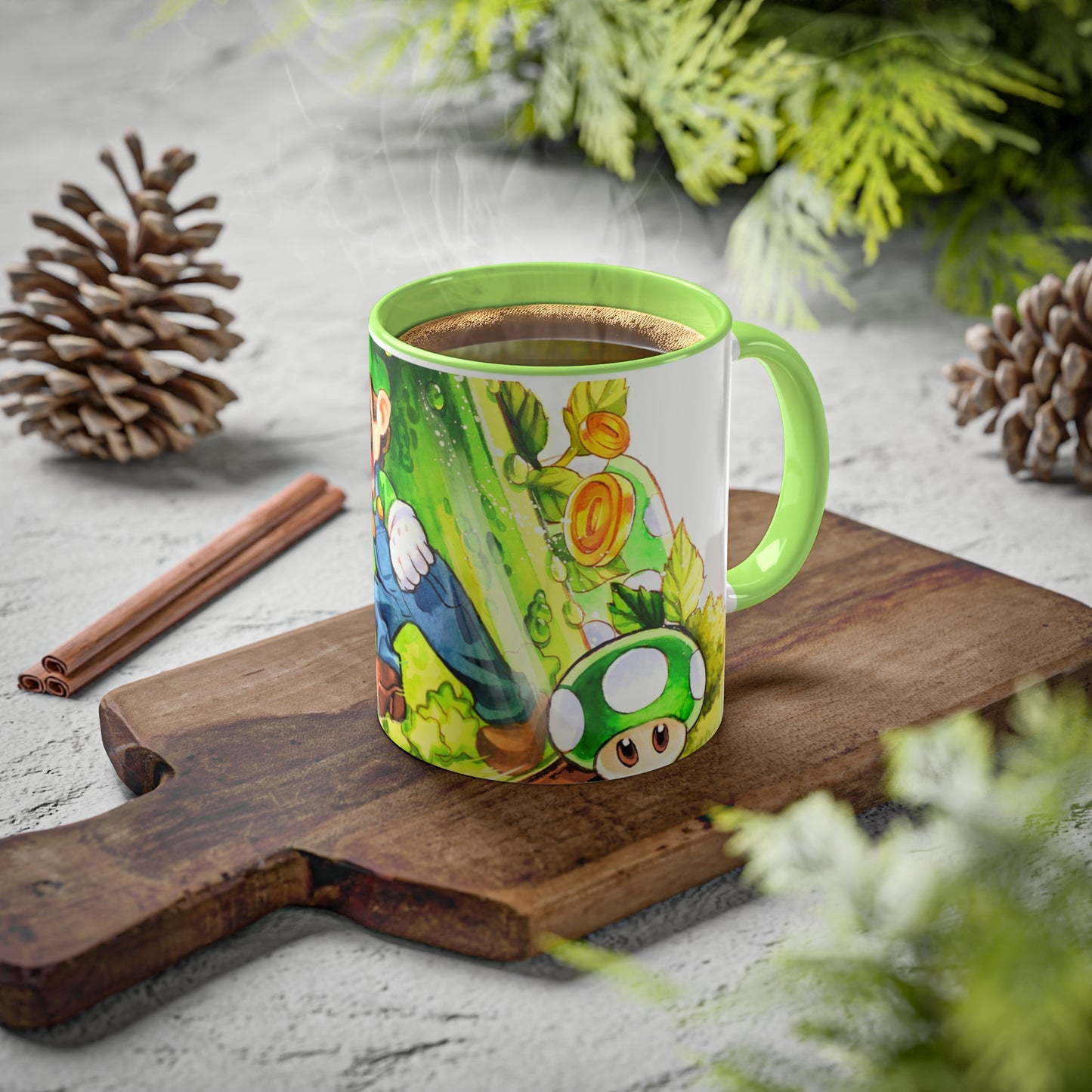 Taza de té verde Spooky Island