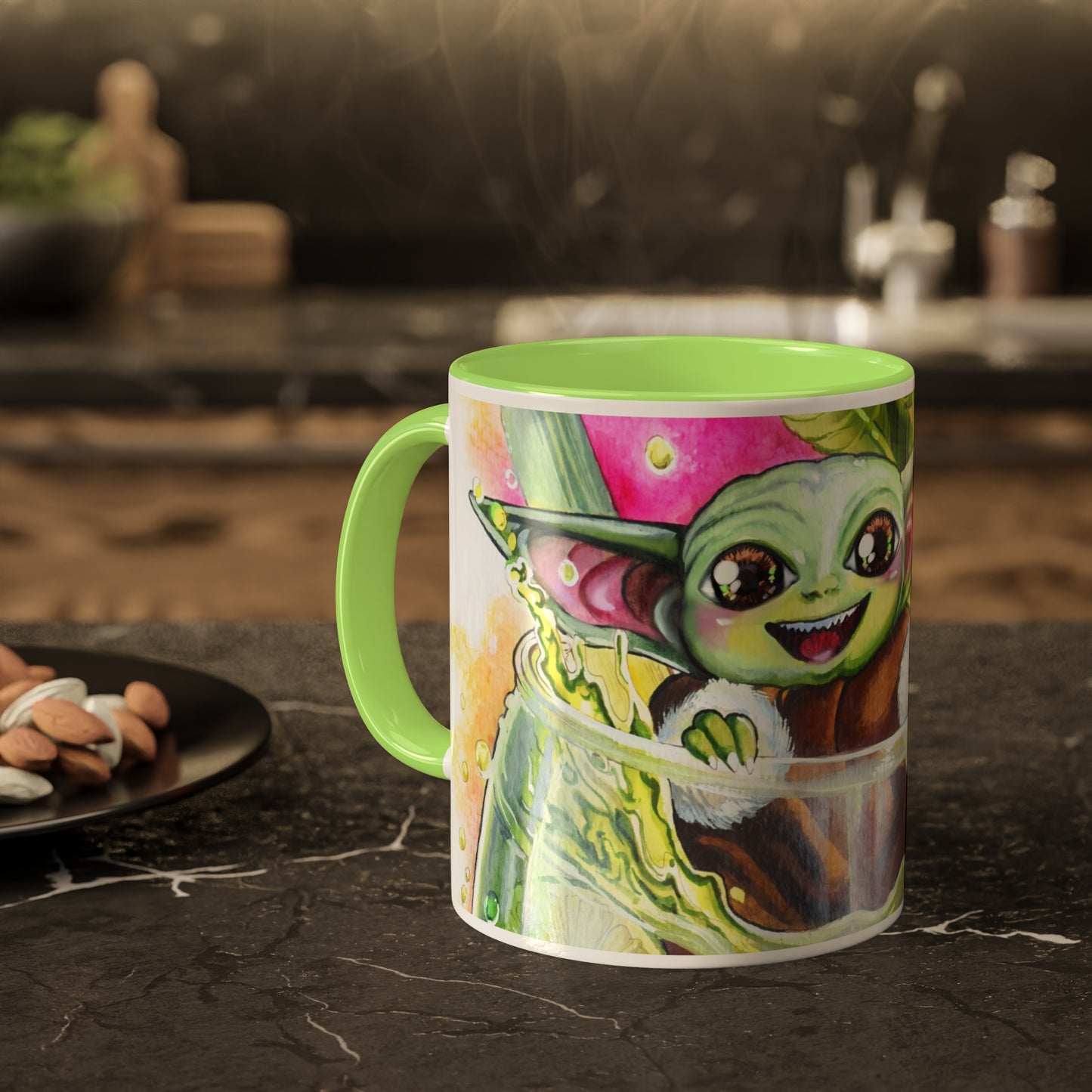 taza de refresco yoda