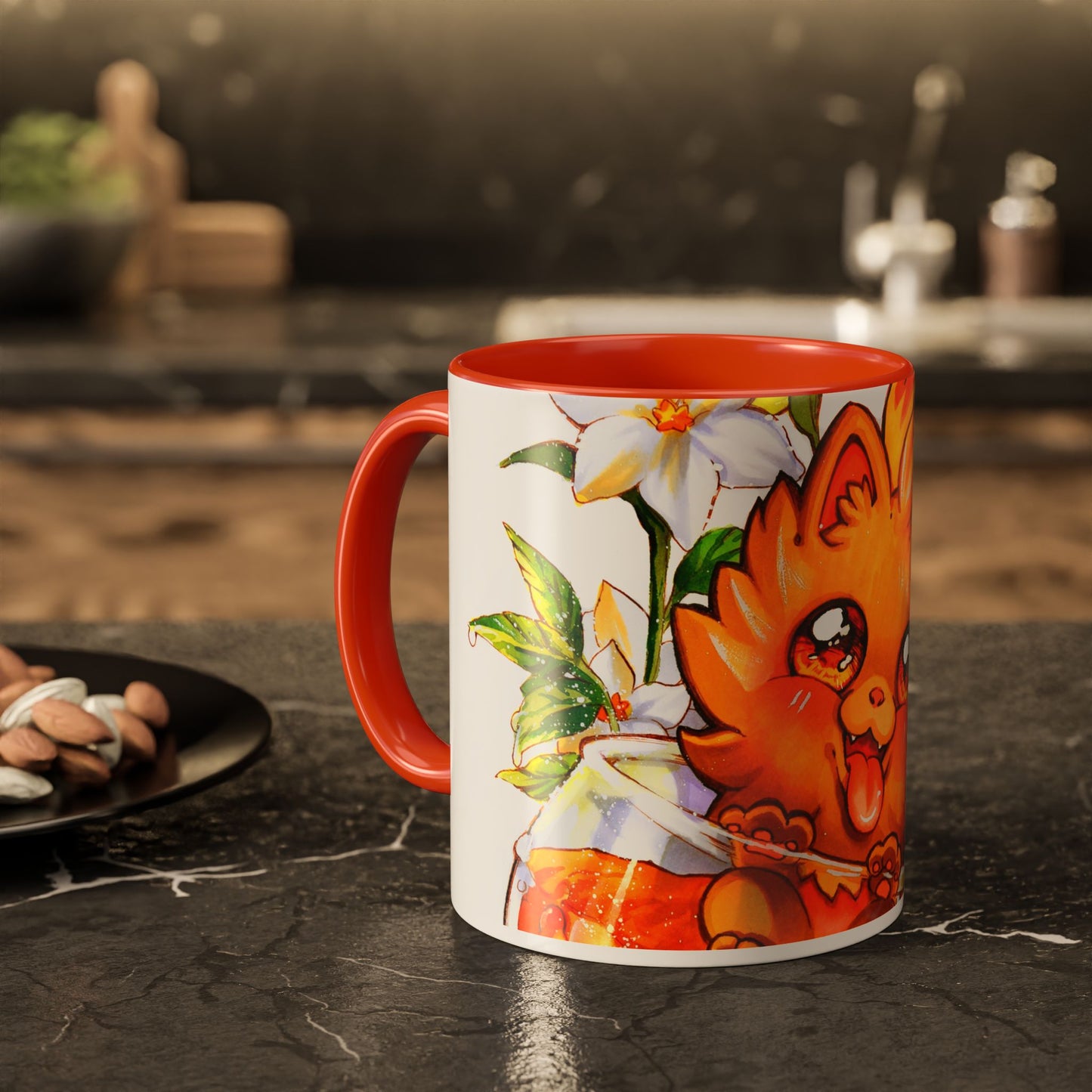 Orange Bomb Tasse