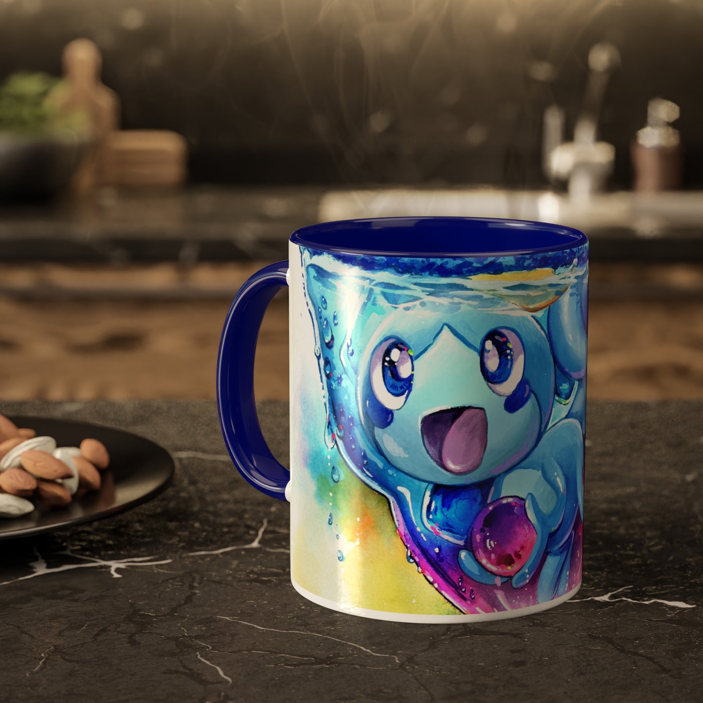 Taza Piscina arcoiris