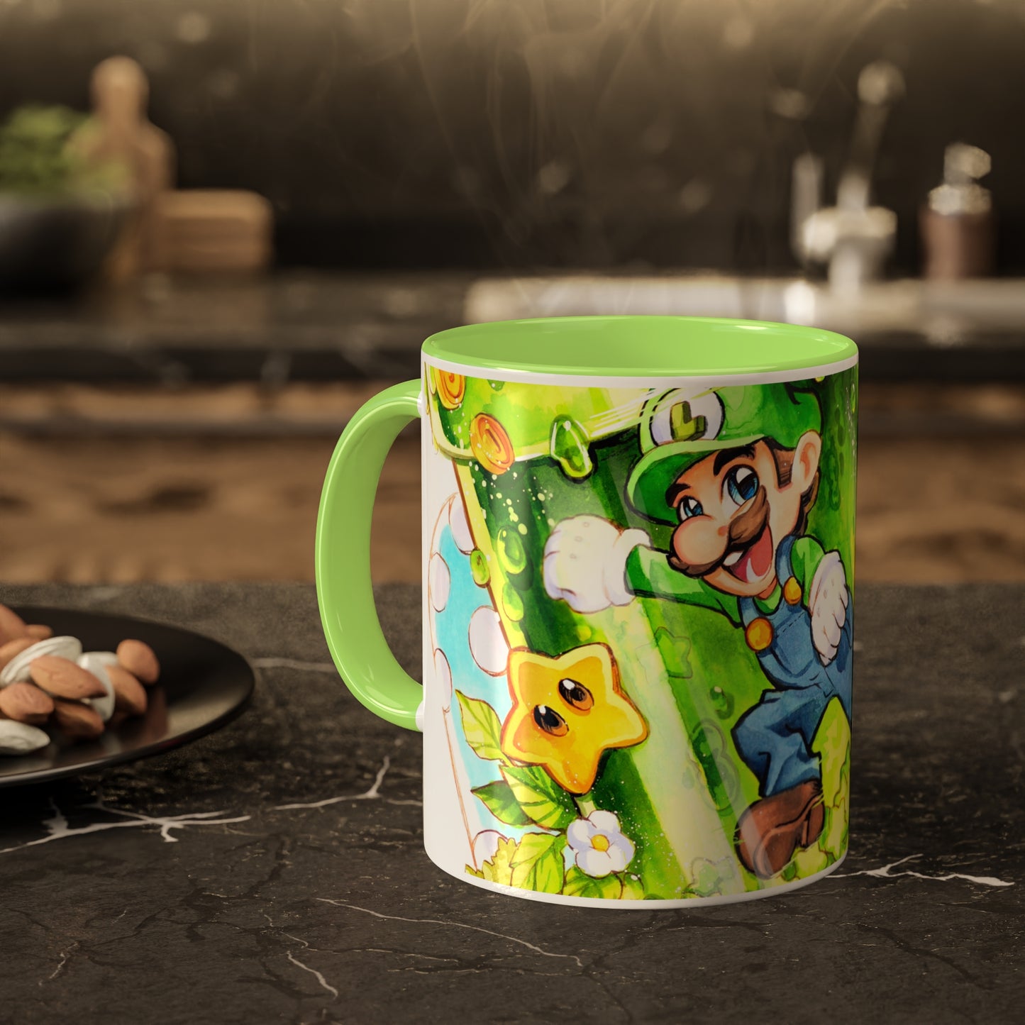 Taza de té verde Spooky Island