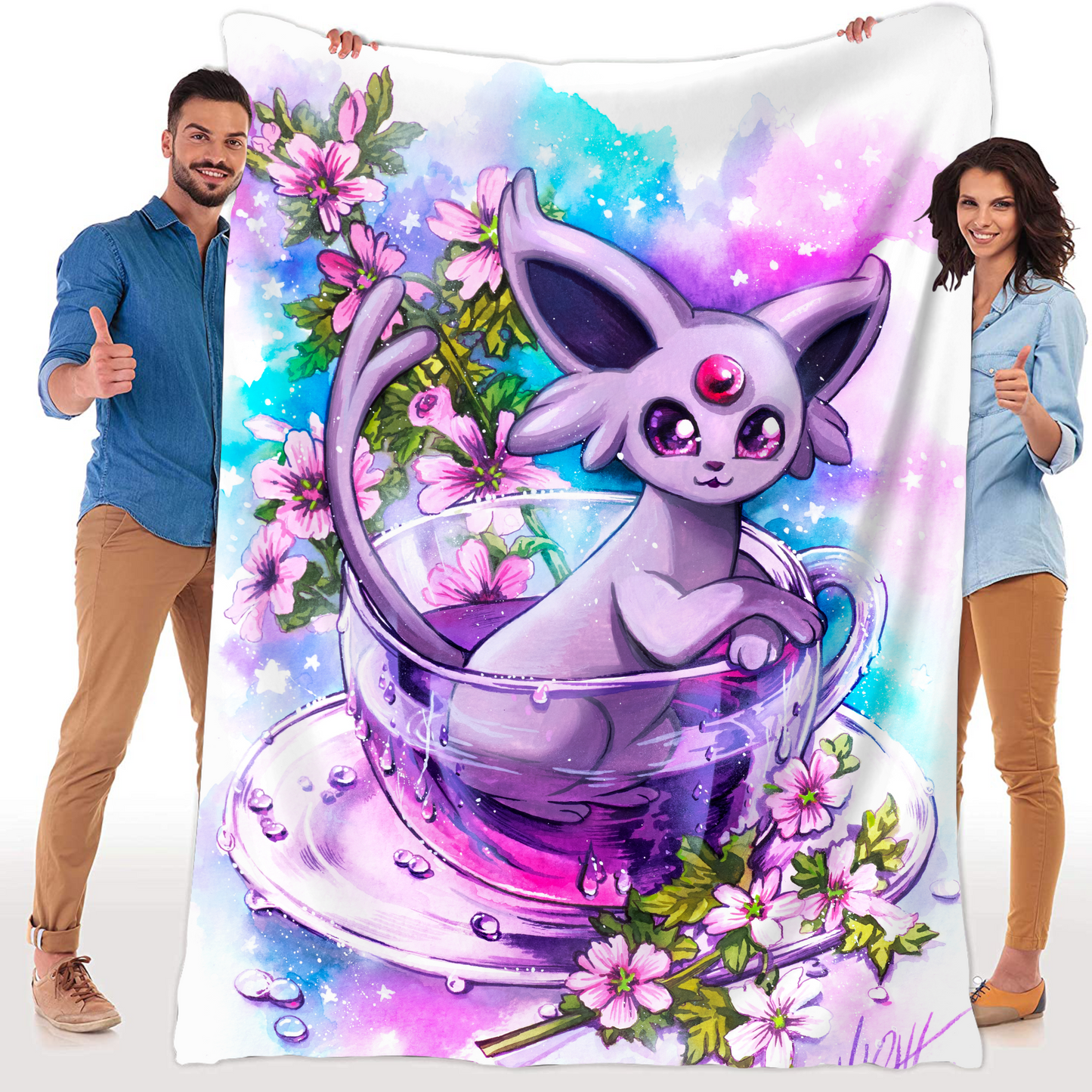 Malve Tea blanket
