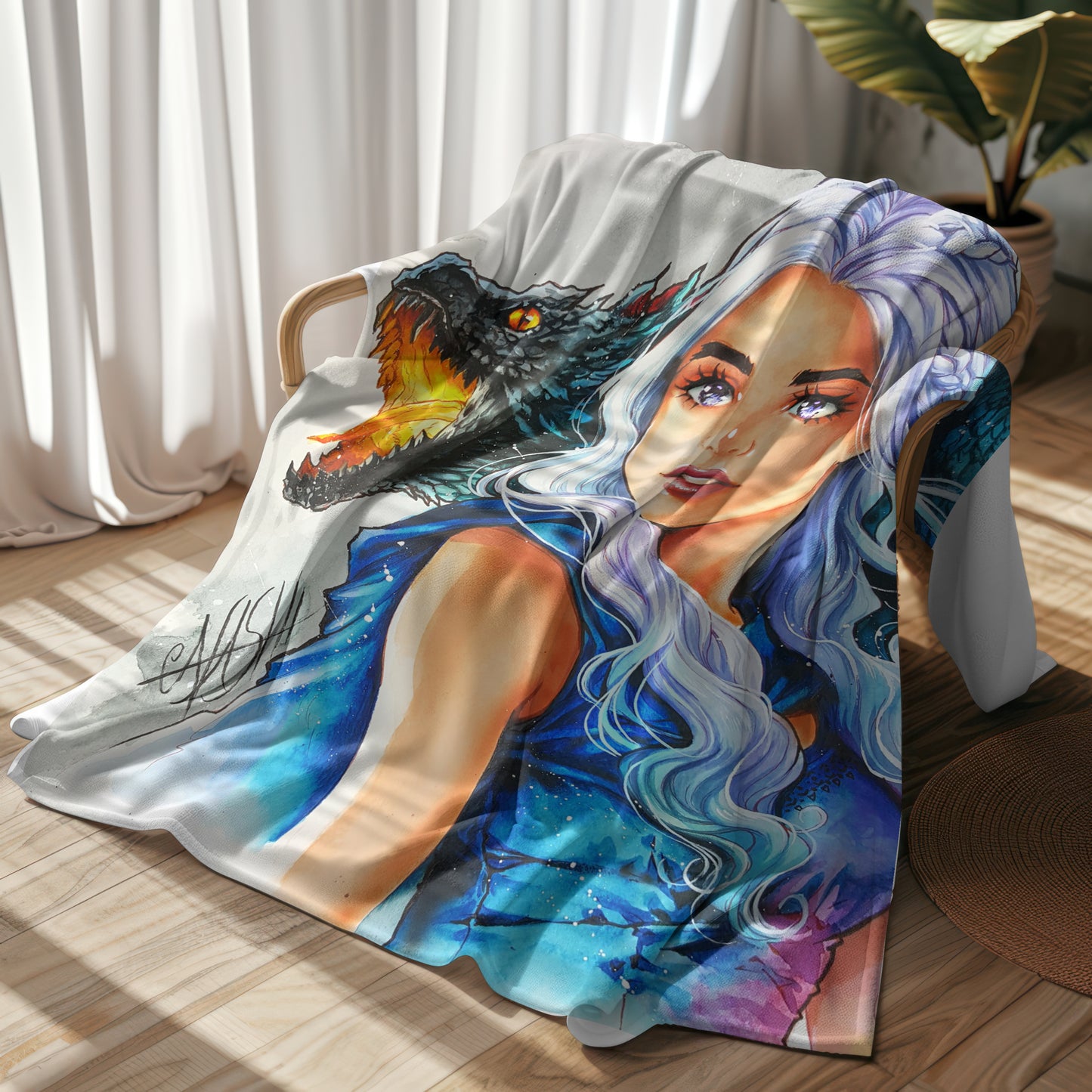Dragon Queen blanket
