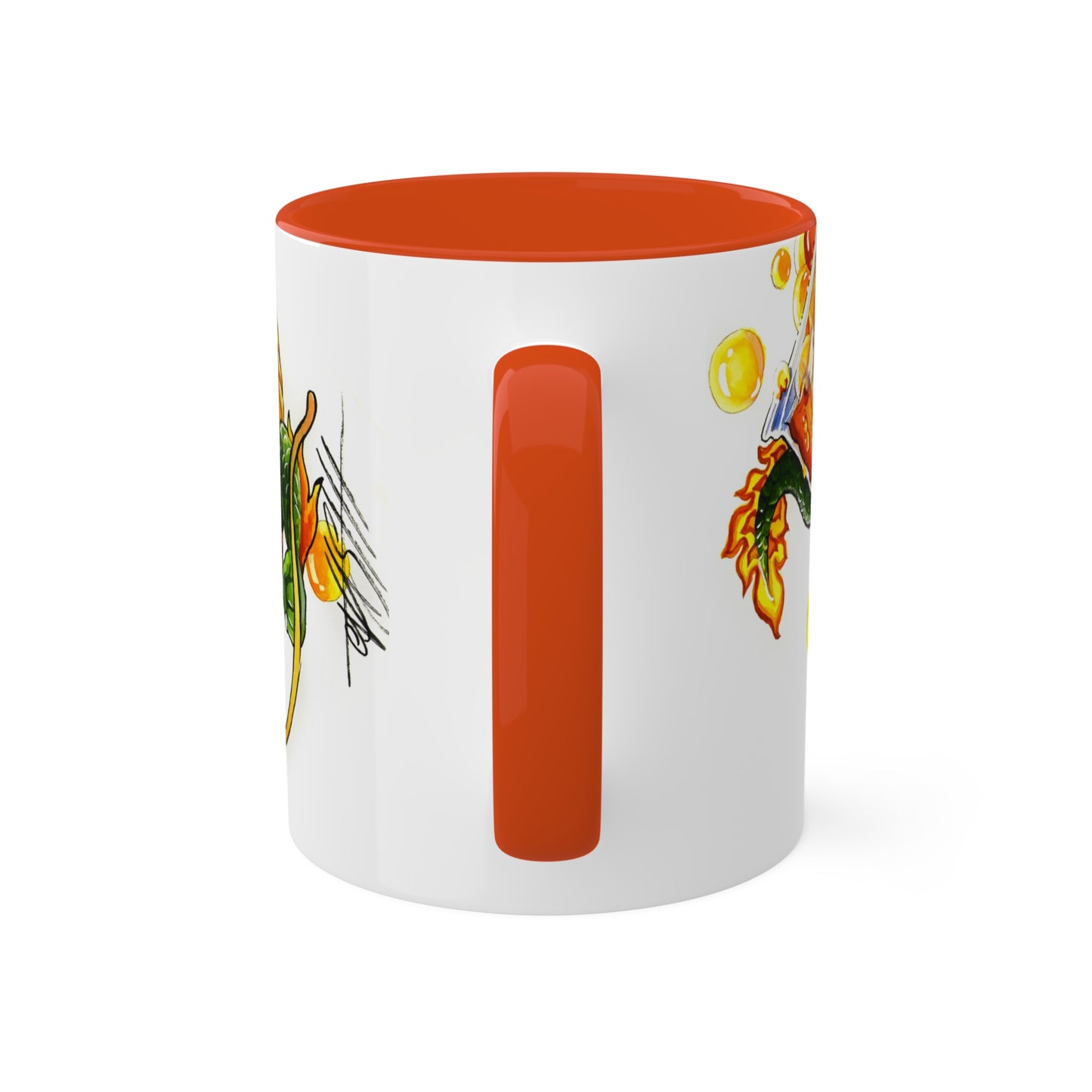 Taza de bolas de té helado