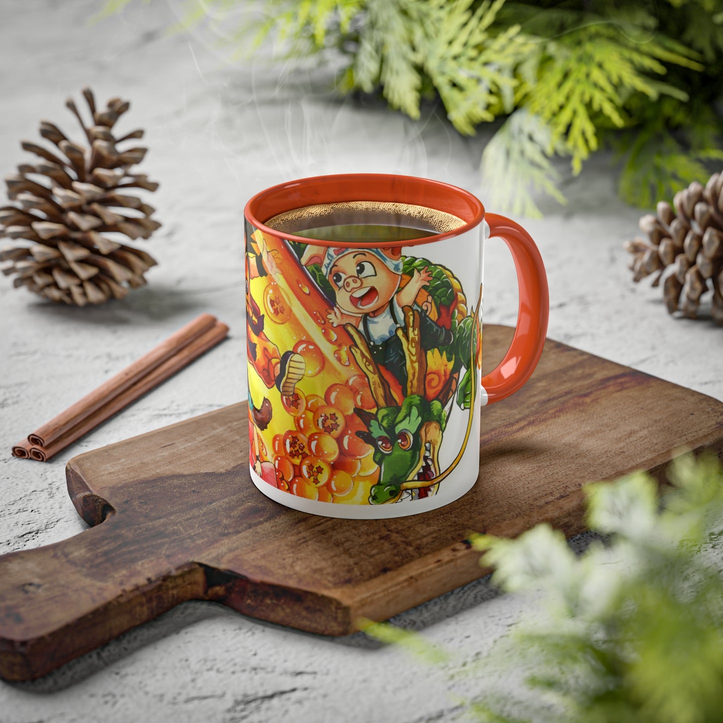 Taza de bolas de té helado