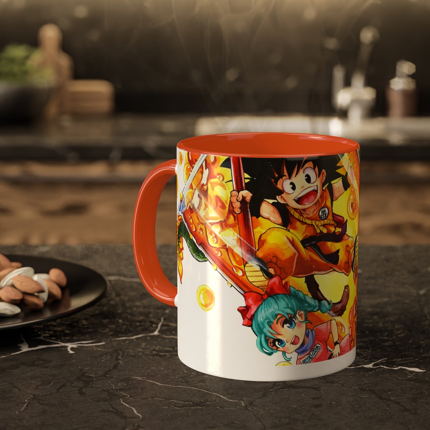 Taza de bolas de té helado