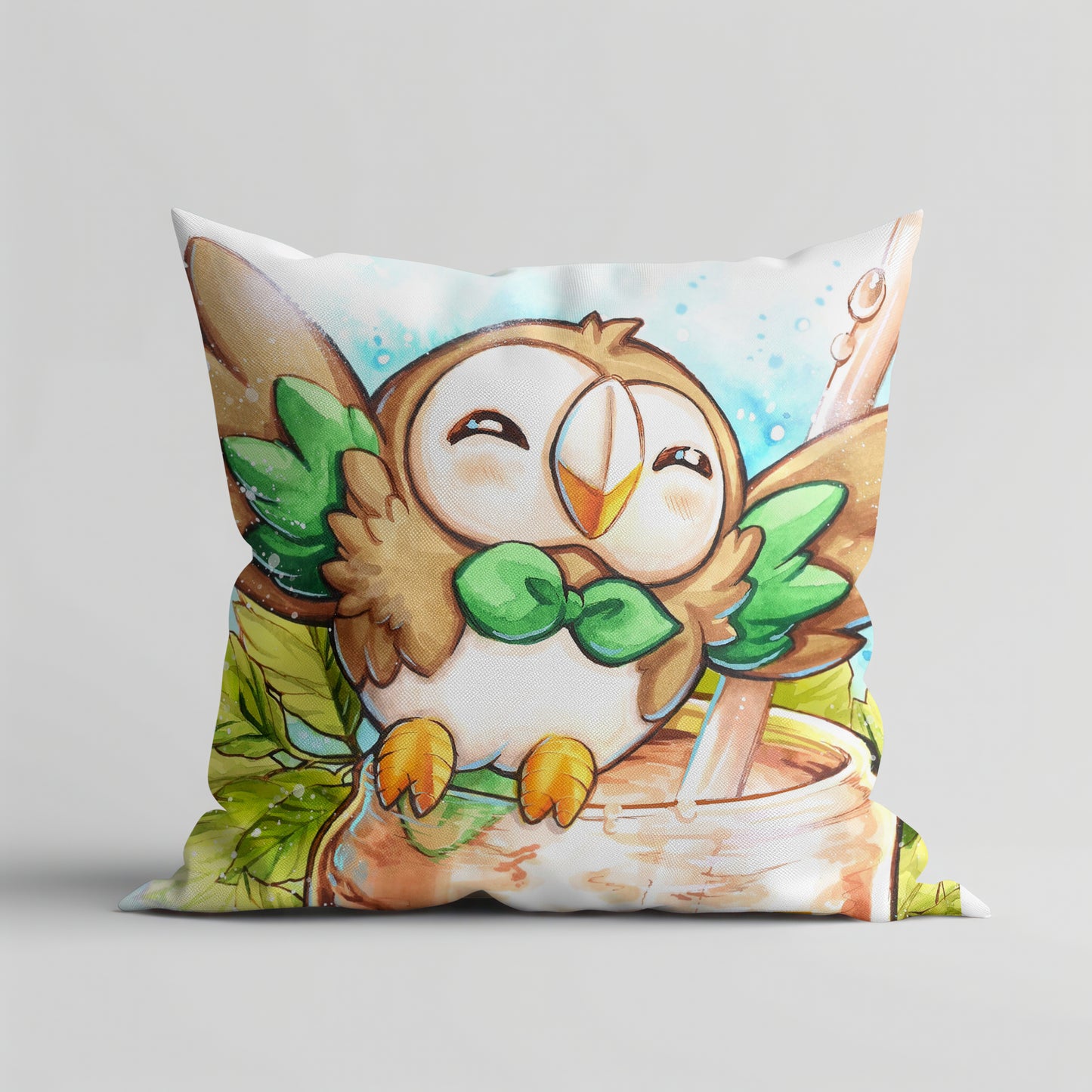 Almohada oscilante de refresco de melón