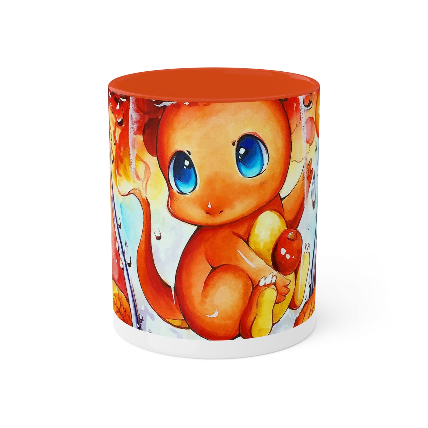 Taza de fuego caliente