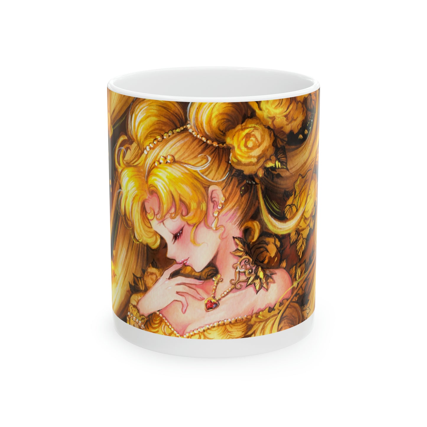 Taza Serenidad Dorada