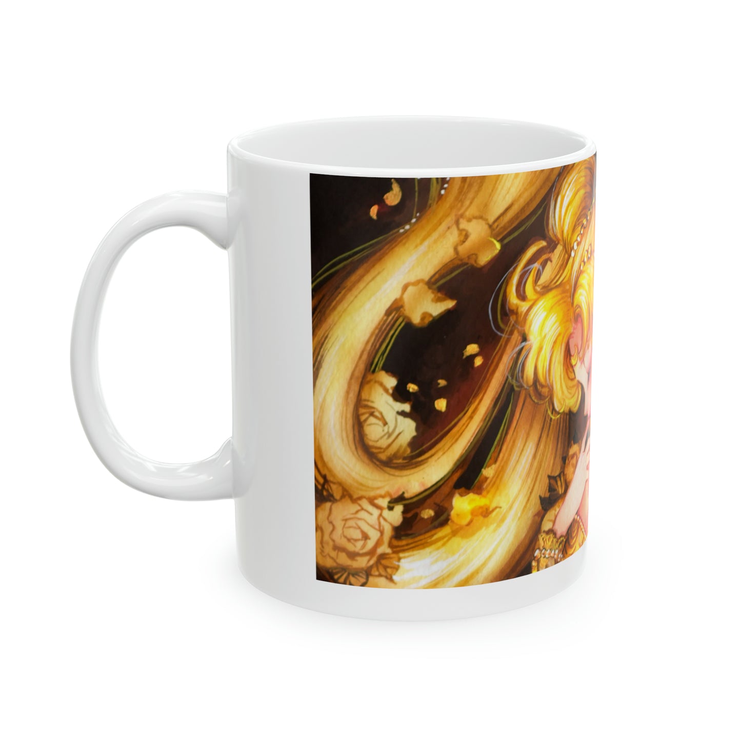 Taza Serenidad Dorada