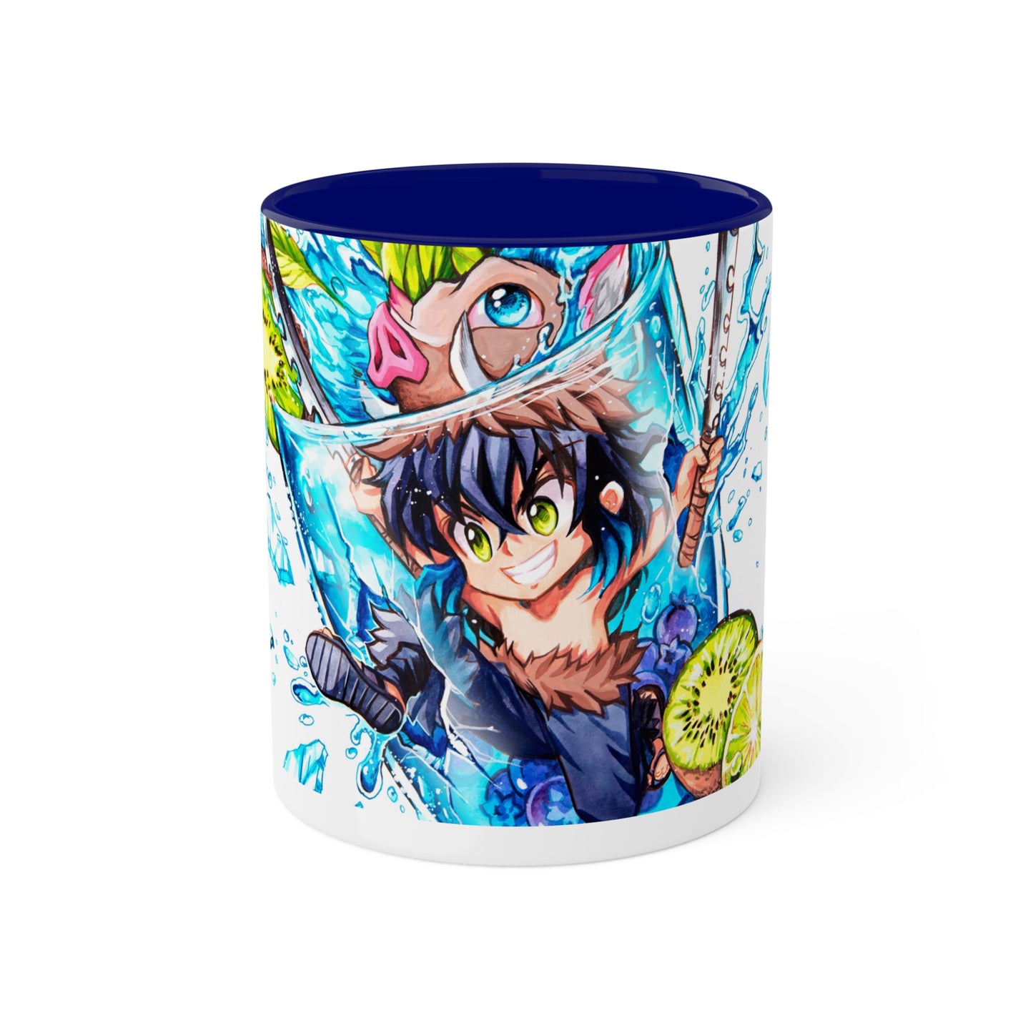 taza de refresco de kiwi