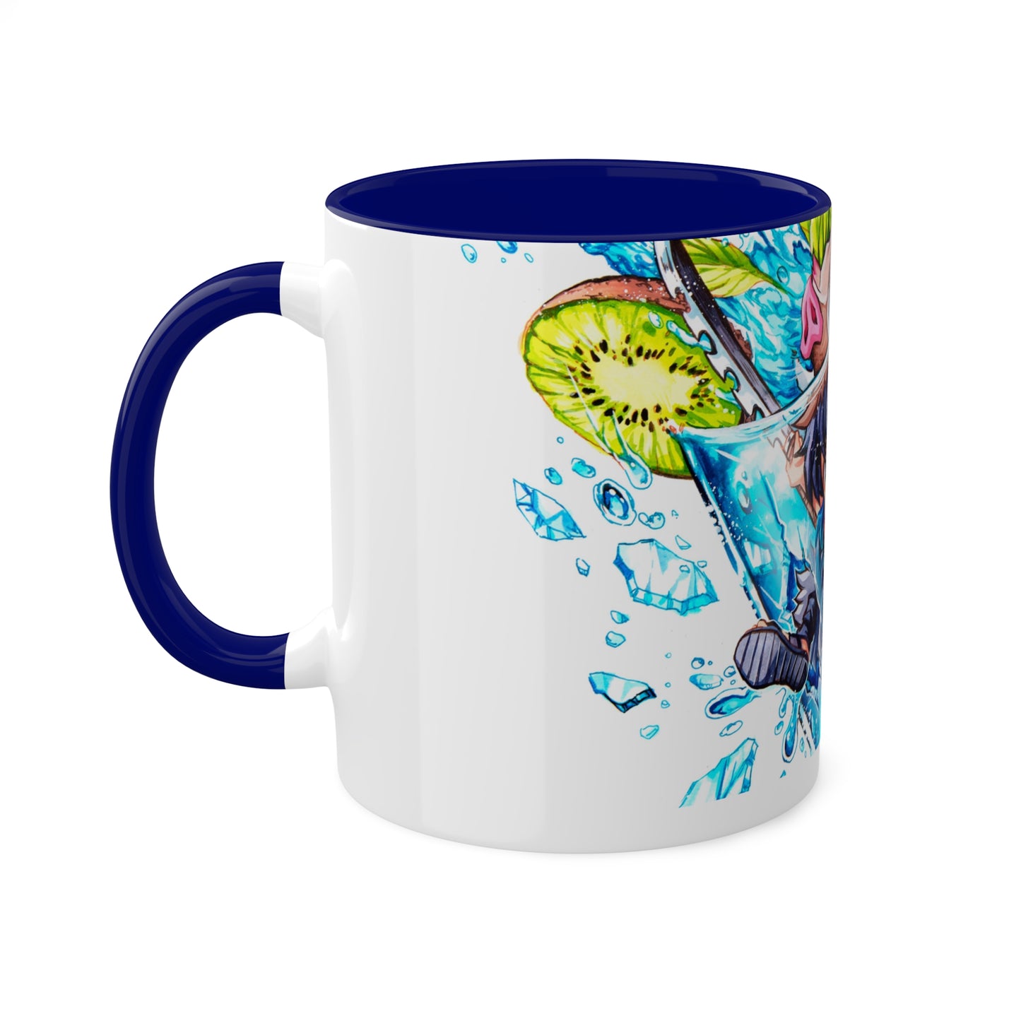 taza de refresco de kiwi
