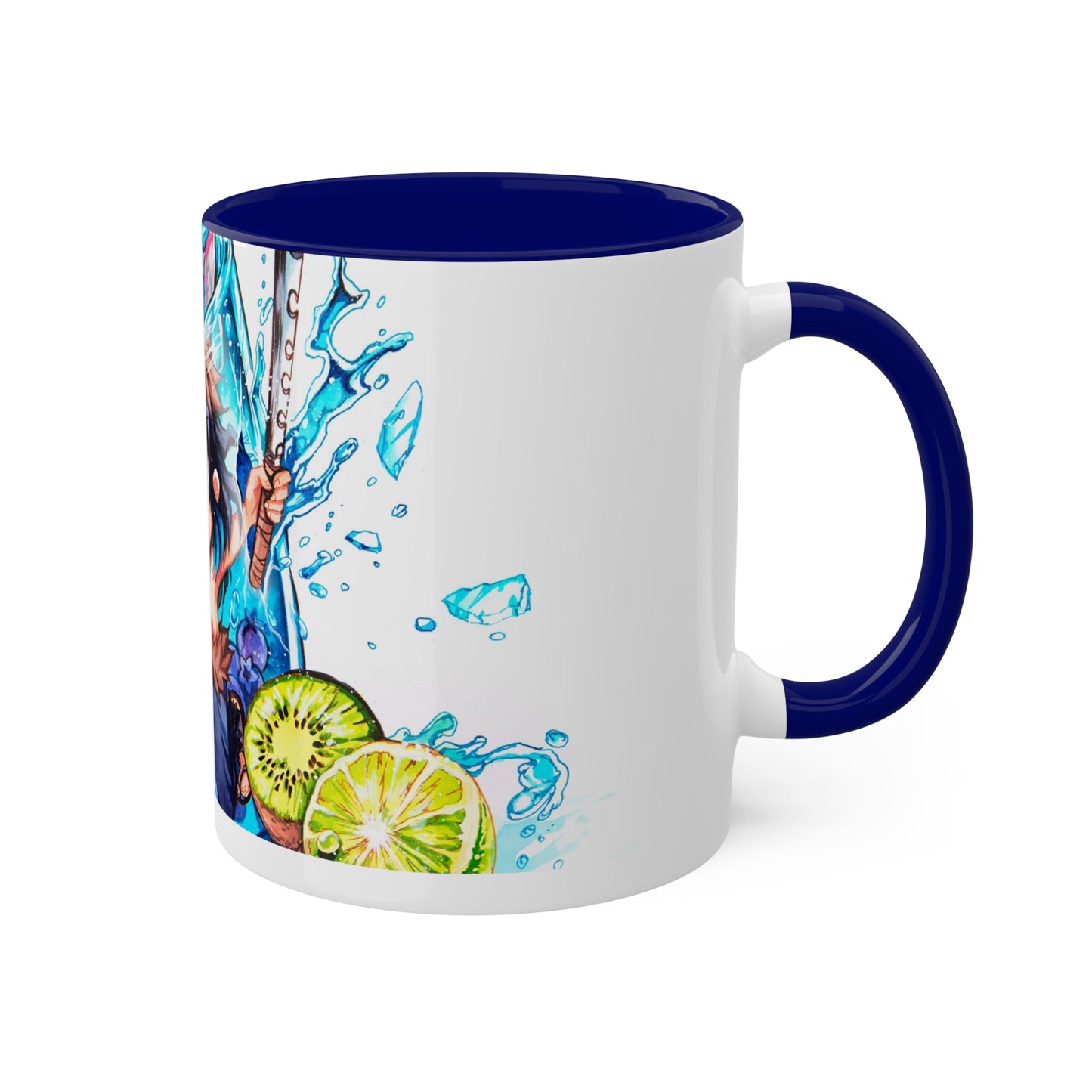 taza de refresco de kiwi