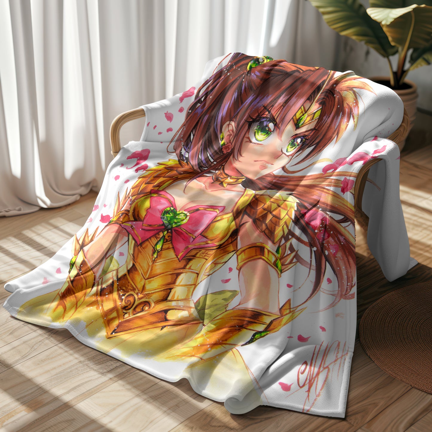 Moon Warrior Jupiter Blanket