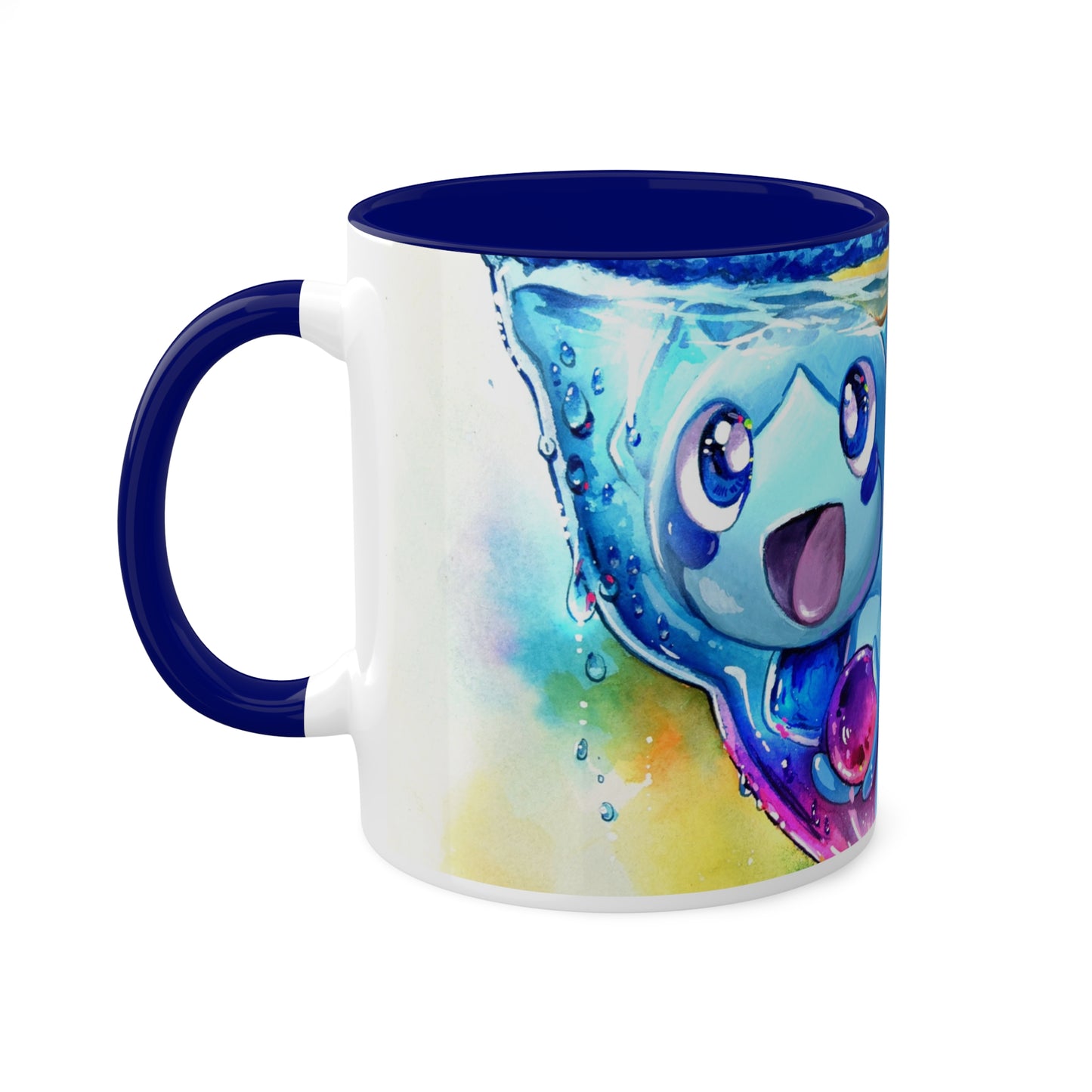 Taza Piscina arcoiris