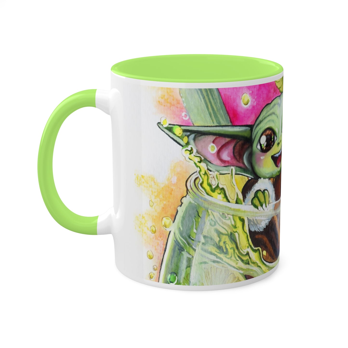 taza de refresco yoda