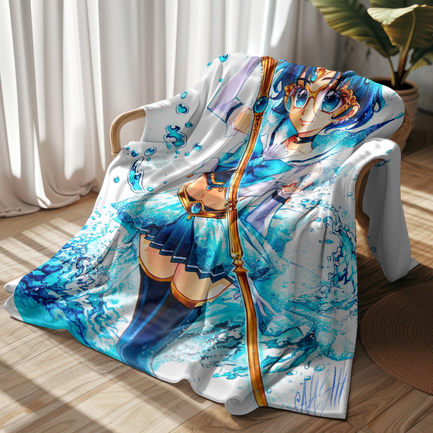 Moon Warrior Mercury Blanket