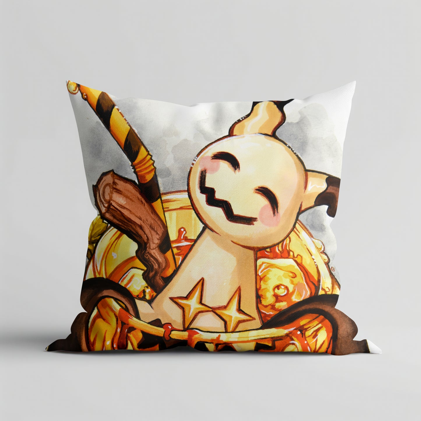 Almohada oscilante de refresco de melón