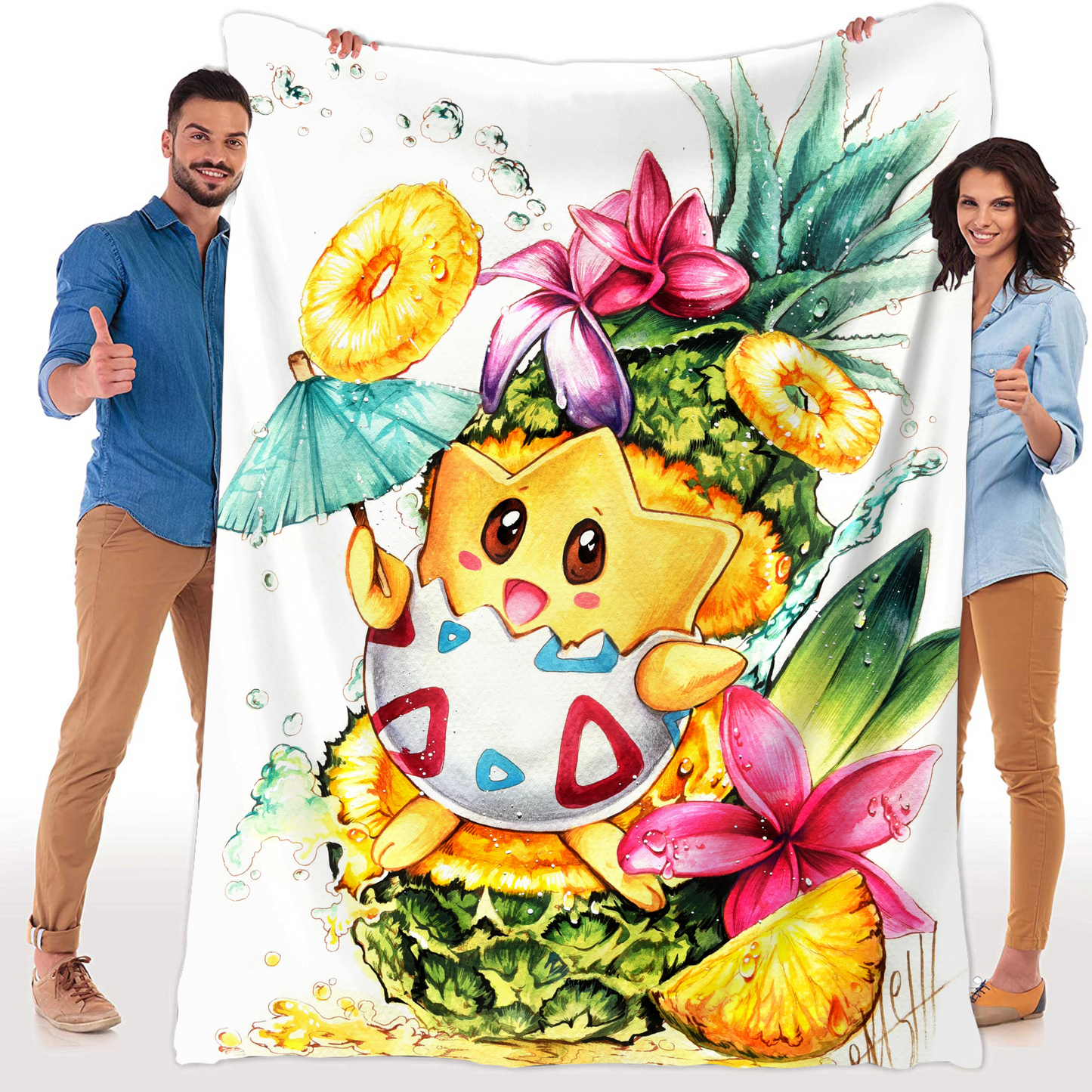 Pina Colada blanket