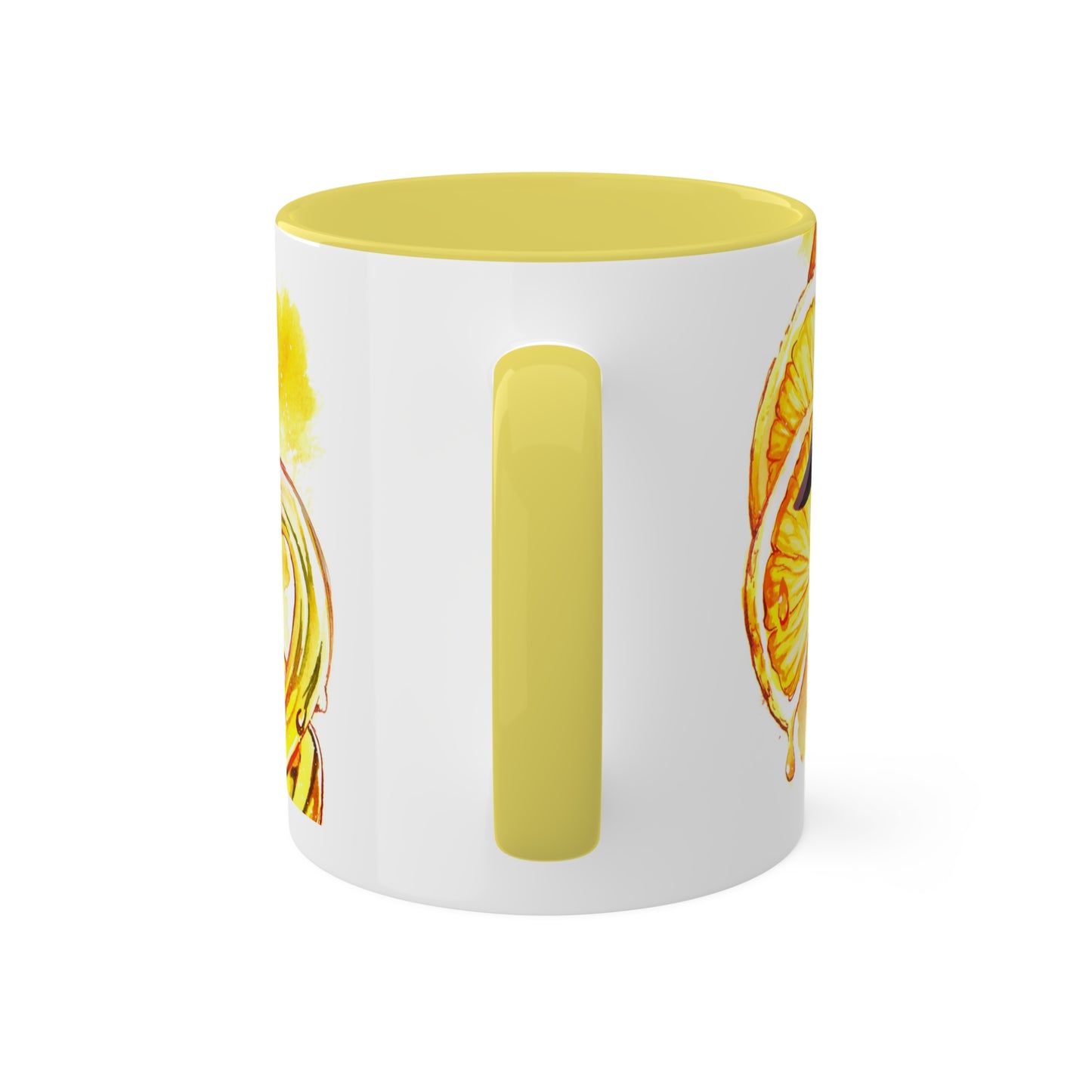 Taza de té de limón soñoliento