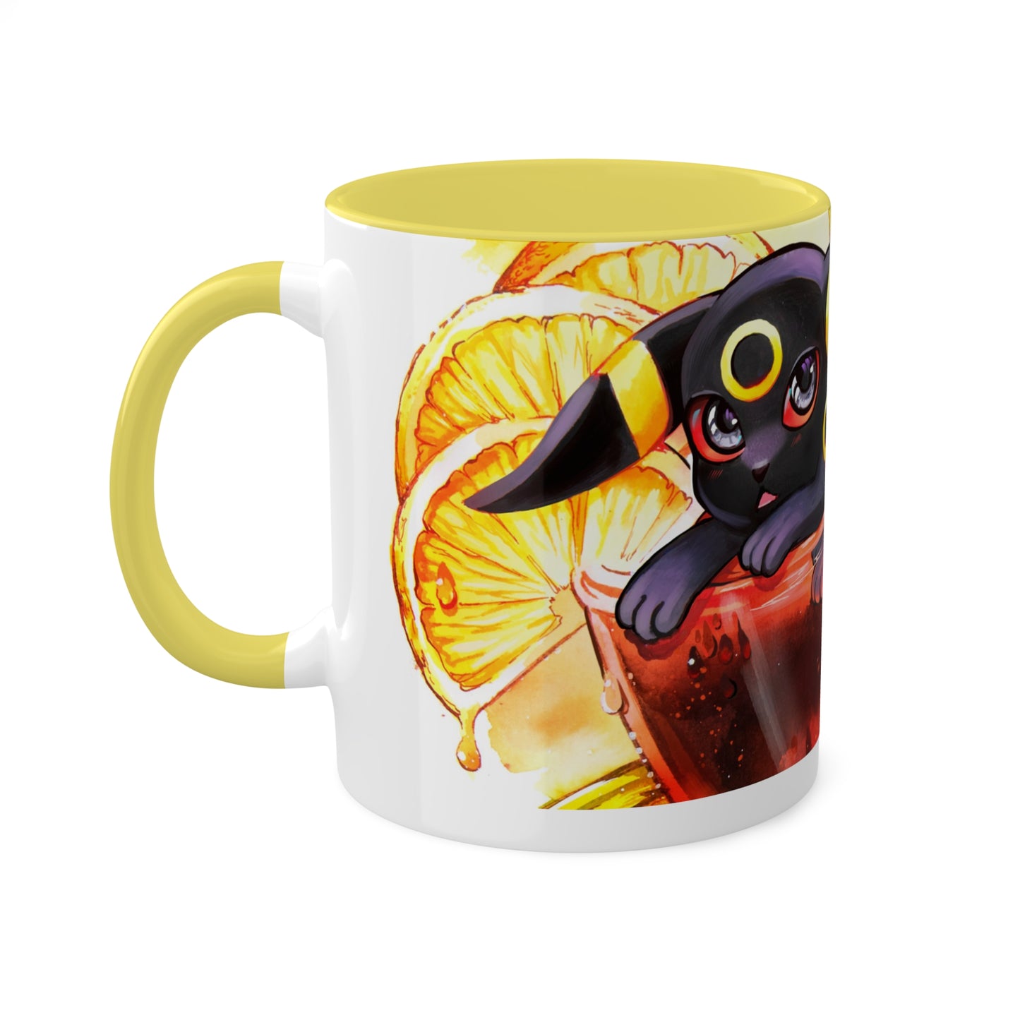 Taza de té de limón soñoliento