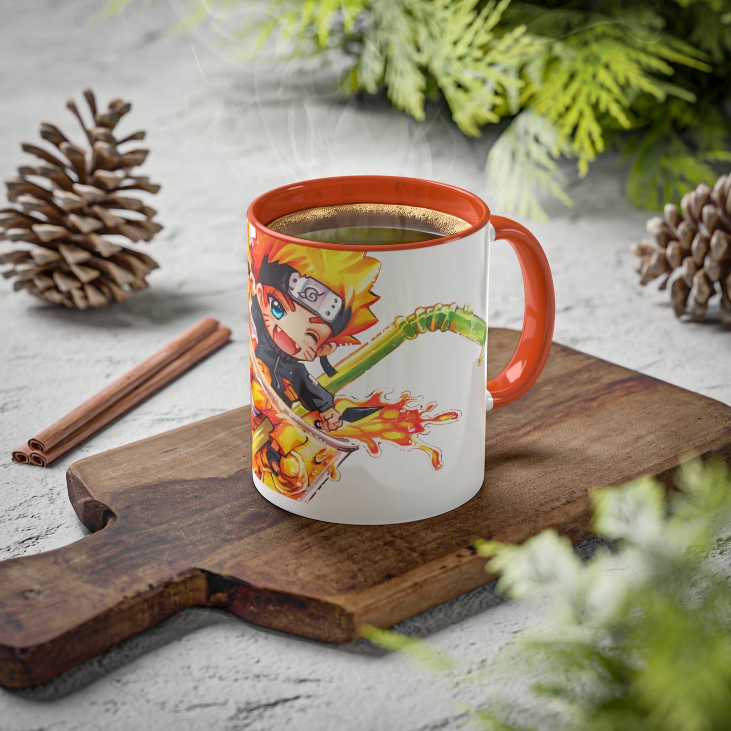 Taza De Té Boba Naranja