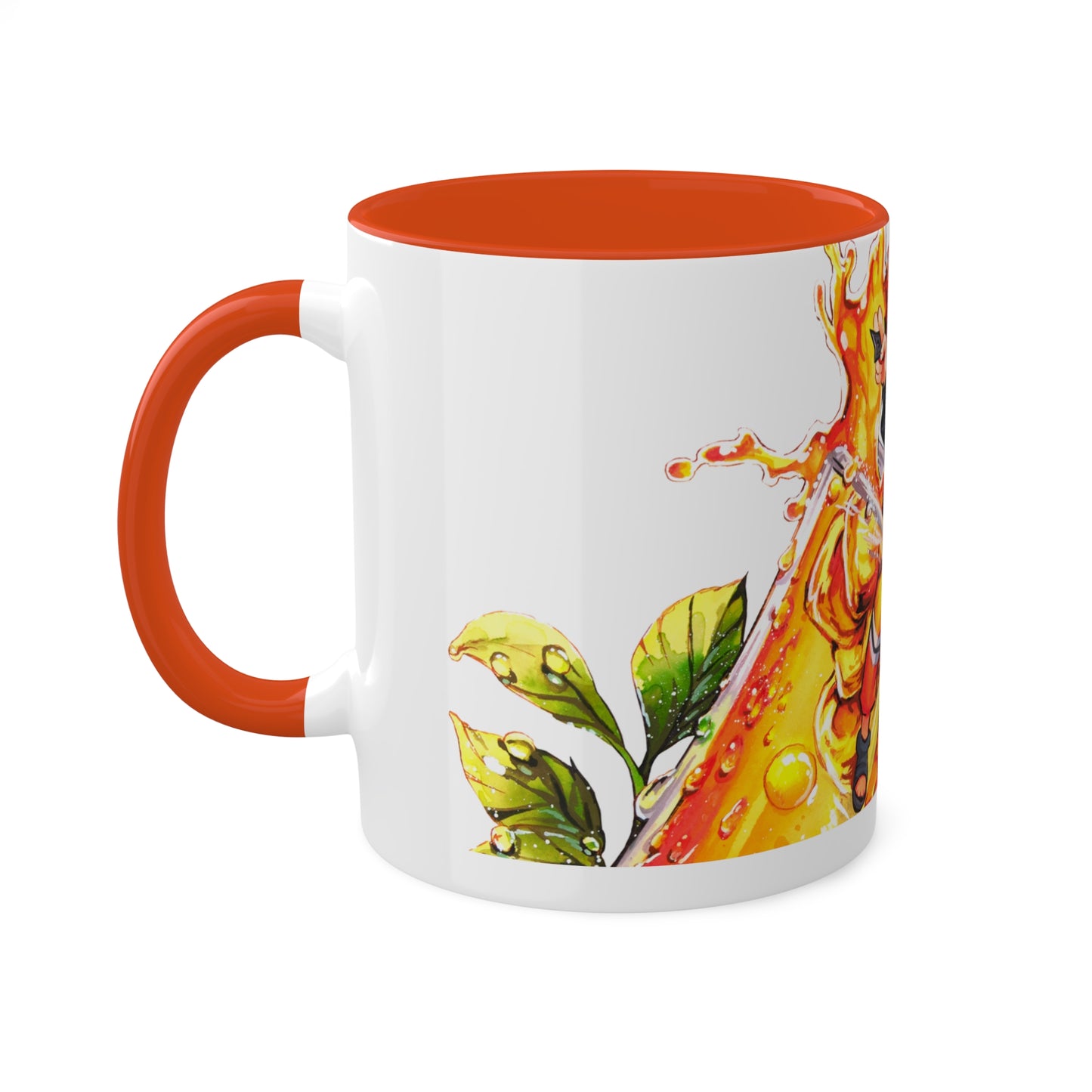 Taza De Té Boba Naranja