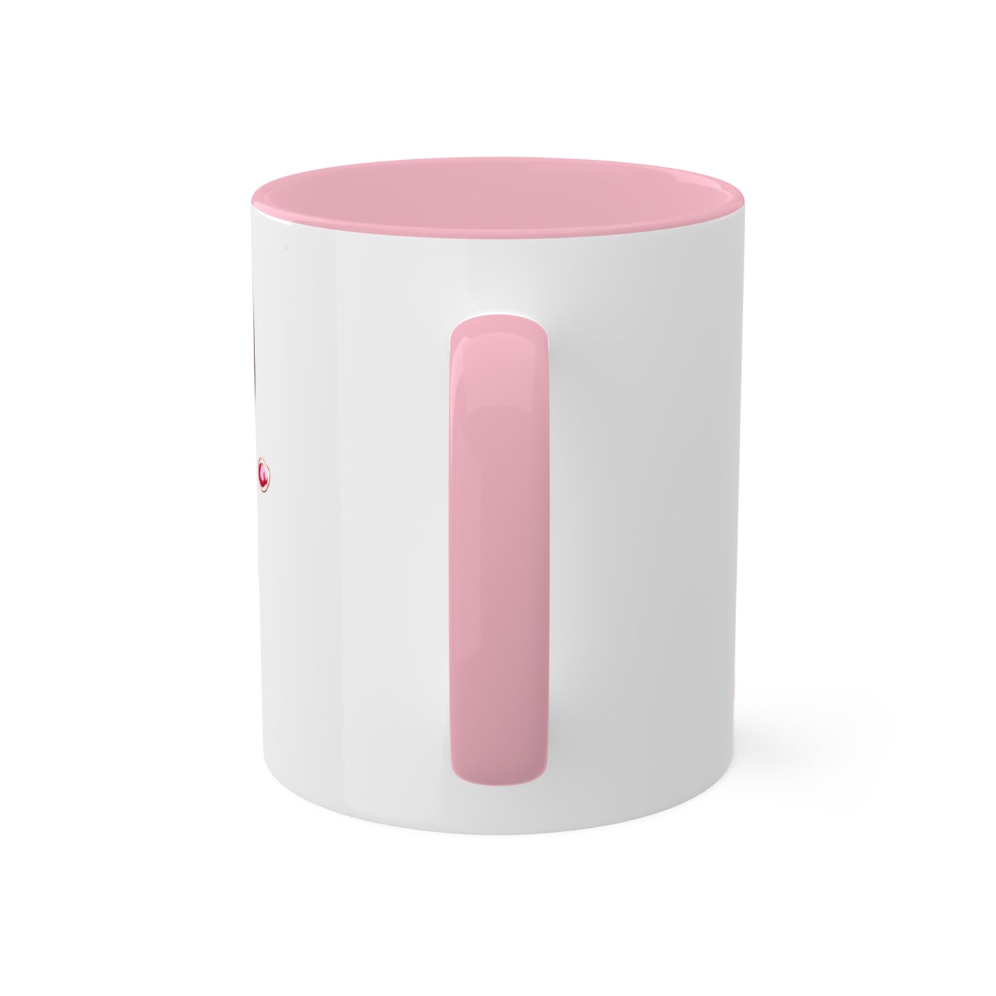 Taza de bebida de demonio de frambuesa