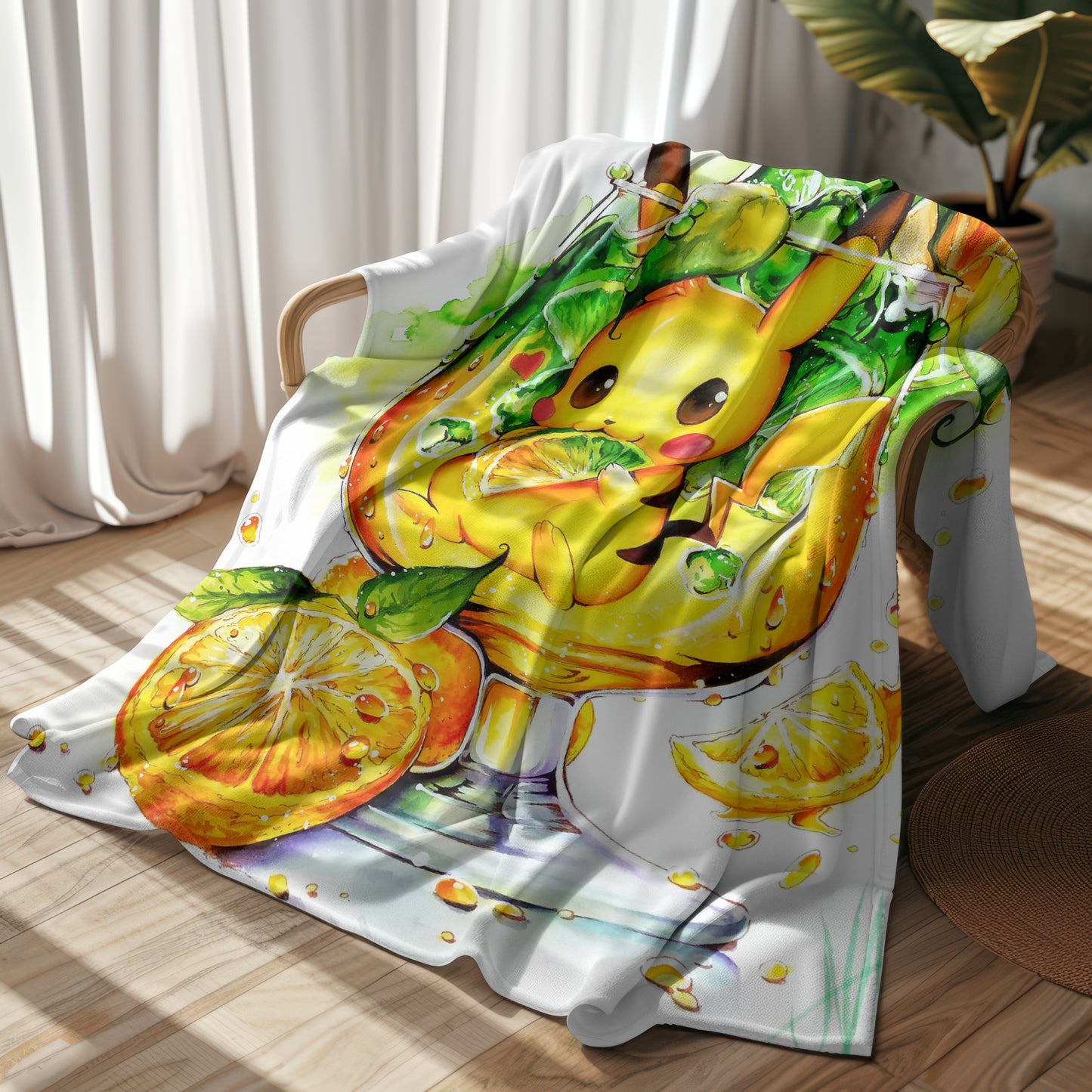 Fresh Lemon blanket