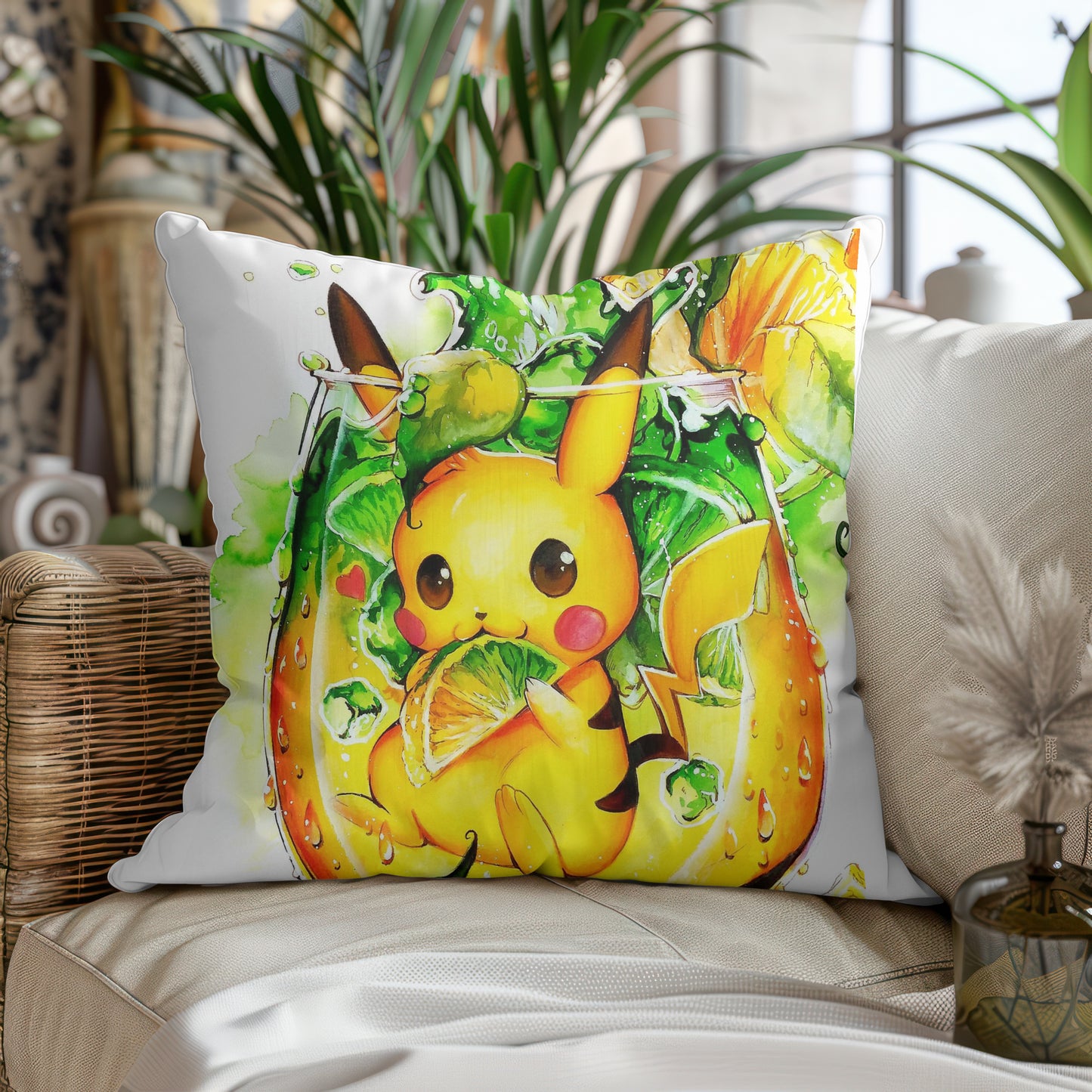 Almohada de limón fresco