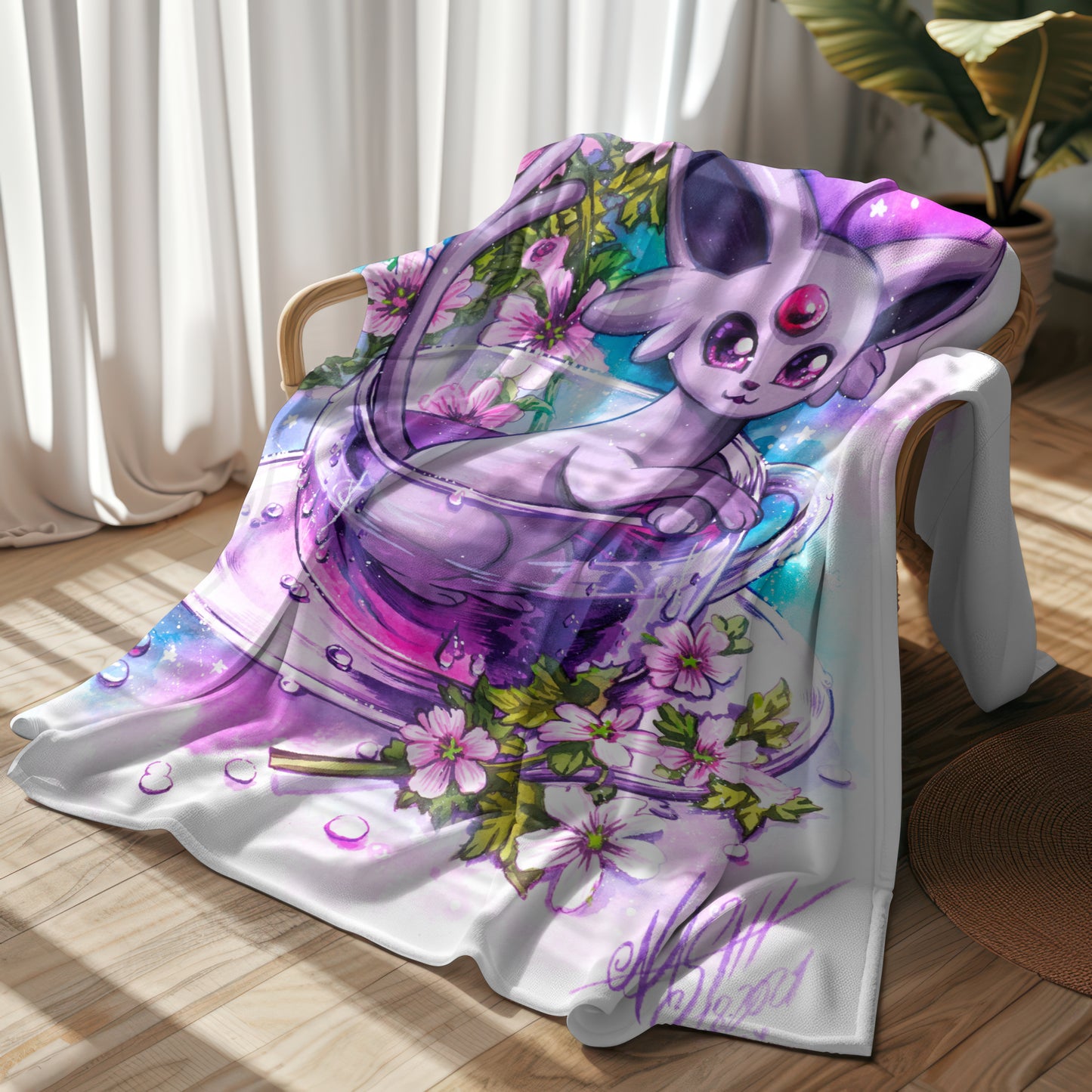 Malve Tea blanket