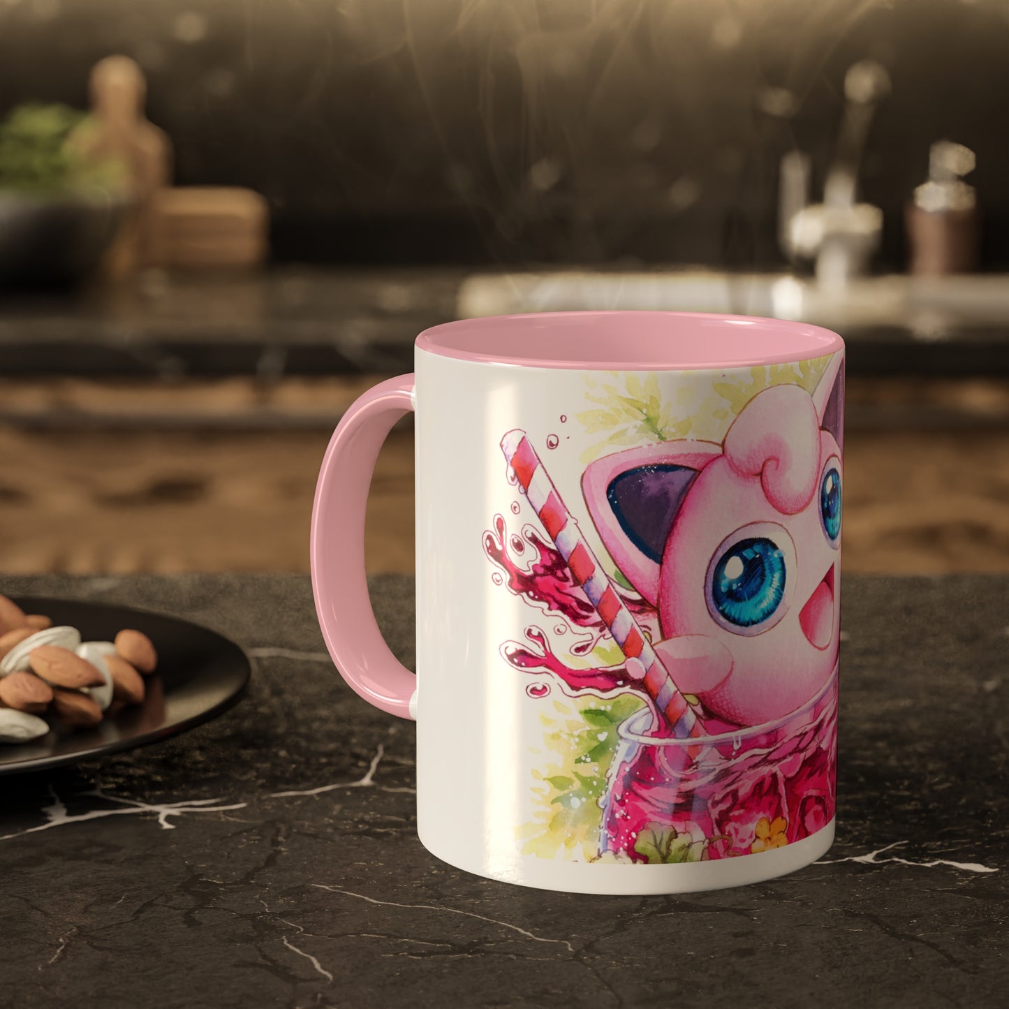 Taza de refresco de melón oscilante