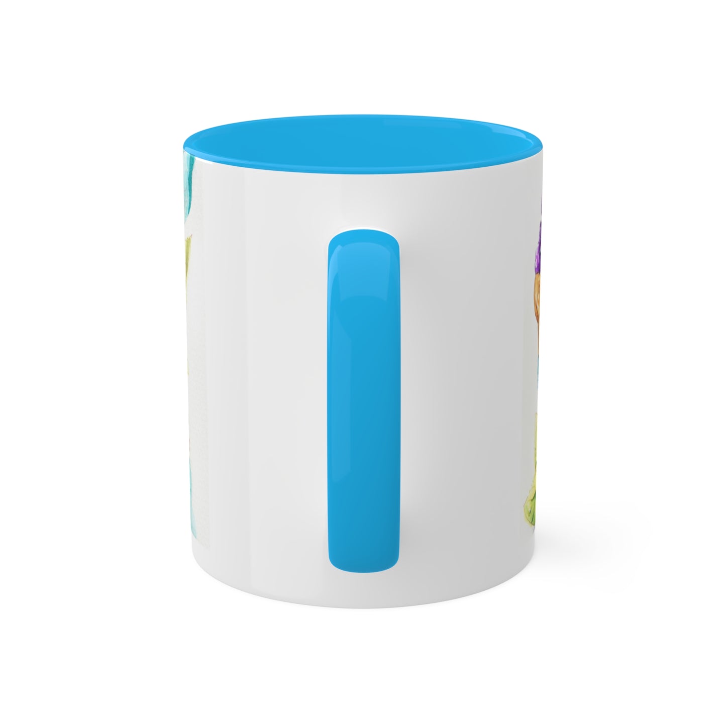 Taza de mermelada de arándanos