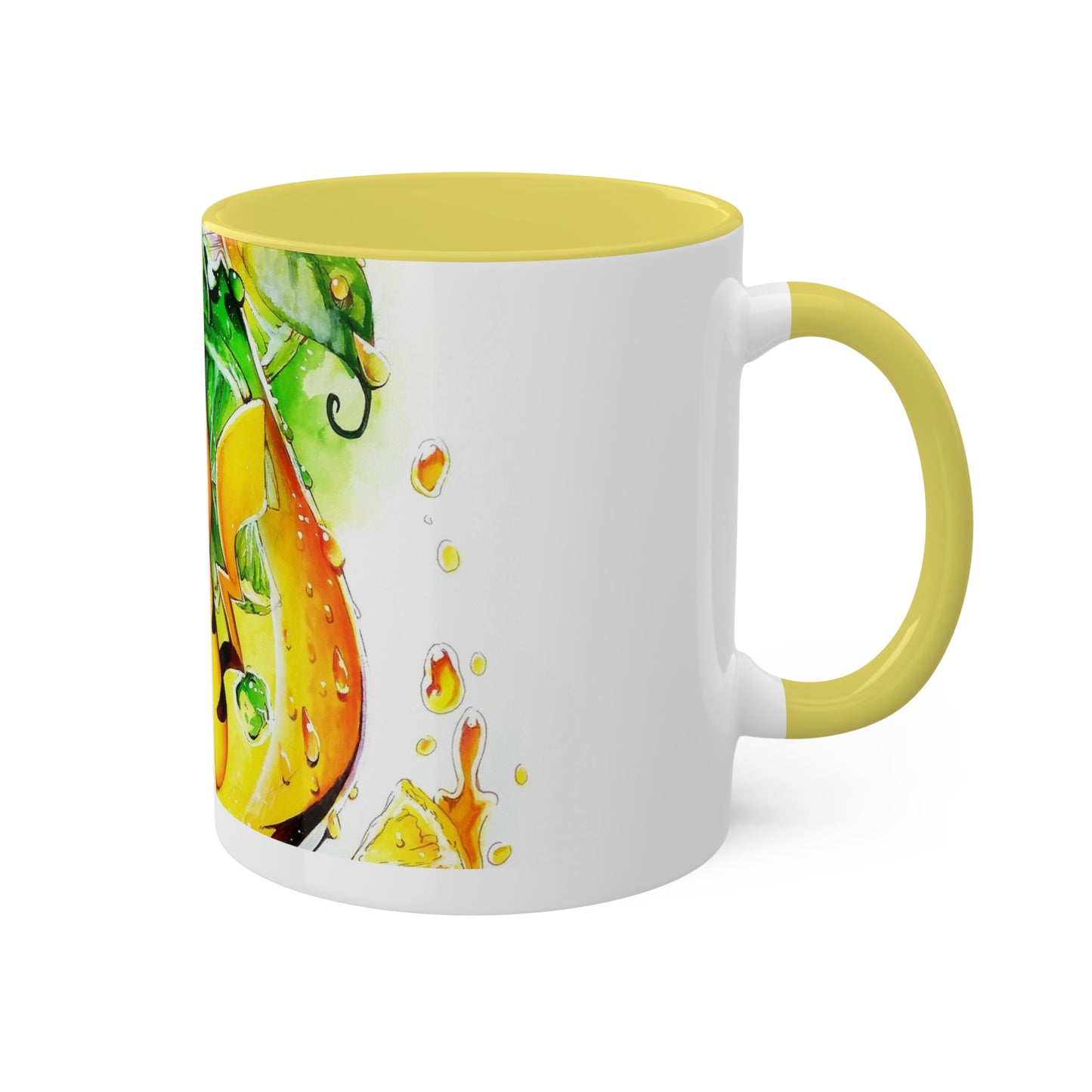 Taza de limón fresco