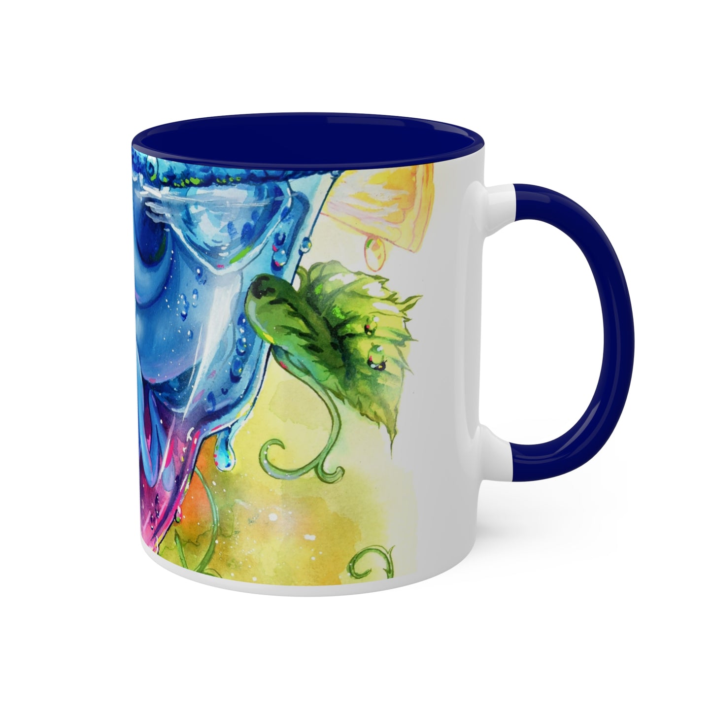 Taza Piscina arcoiris