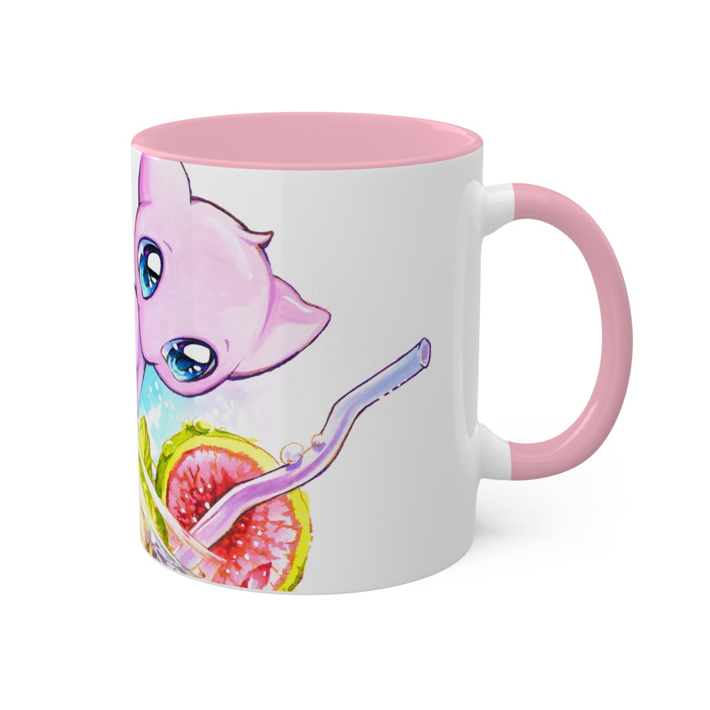 Taza de té flotante de refresco de guayaba