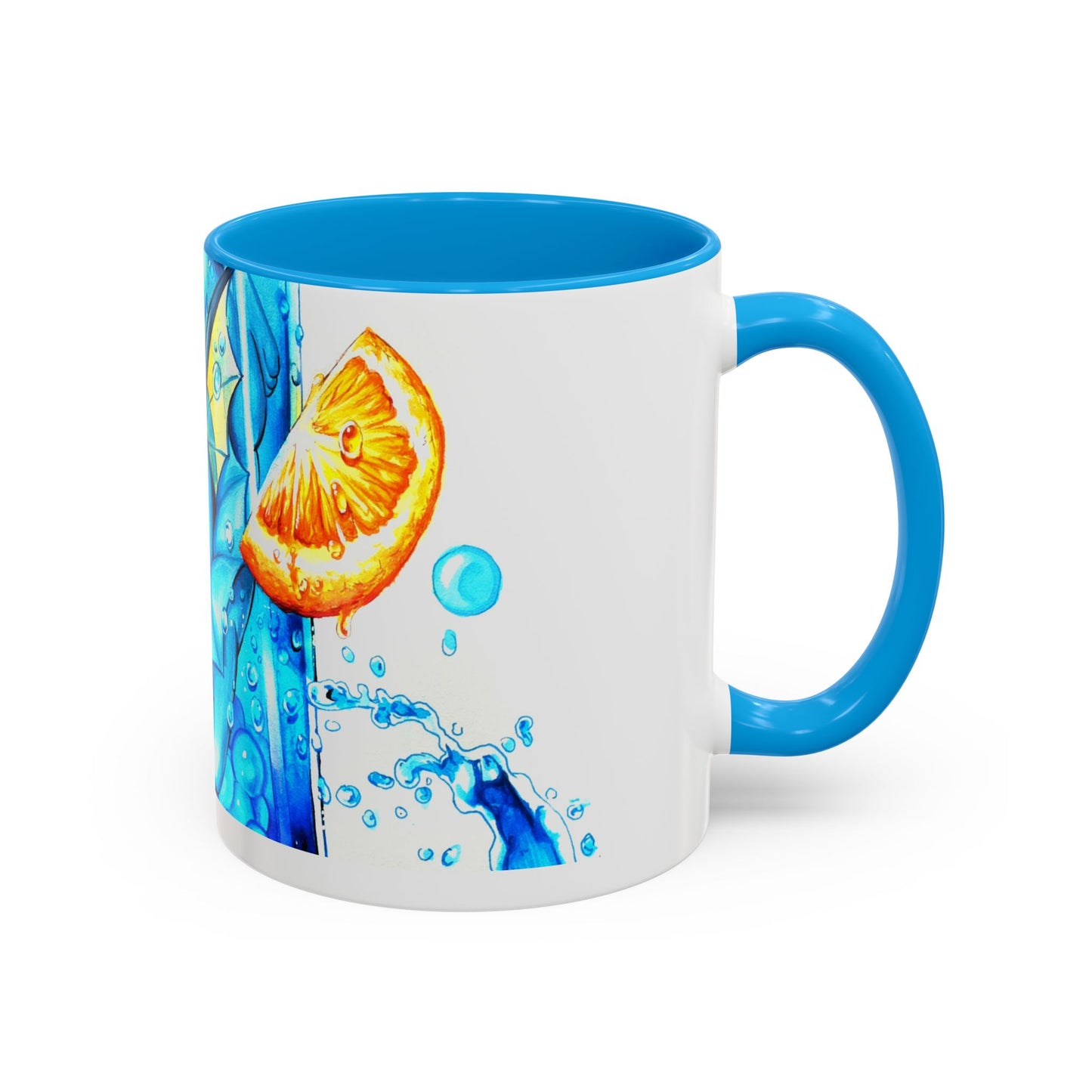 Taza de té de limón soñoliento