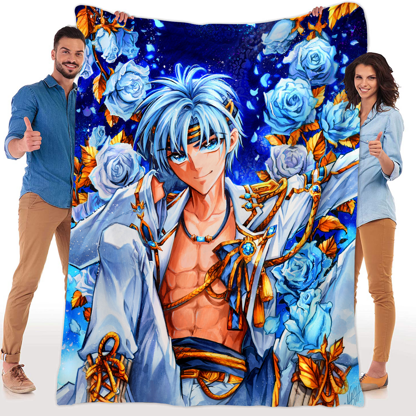 Brother & Sister blanket