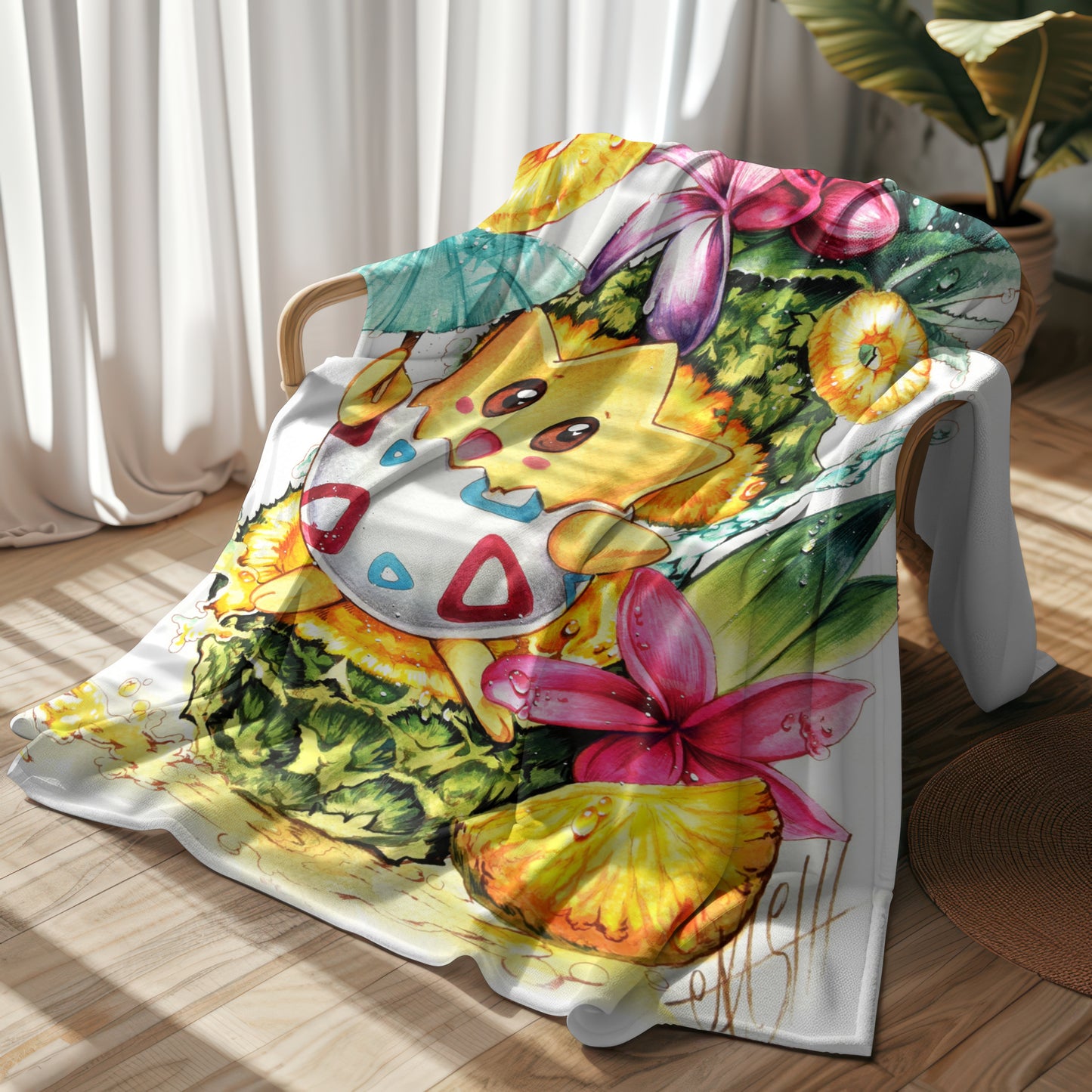 Pina Colada blanket
