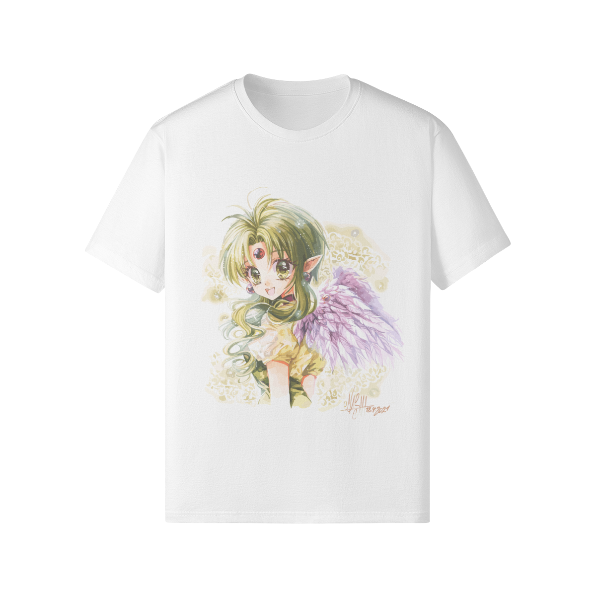 Camiseta Ángel Verde