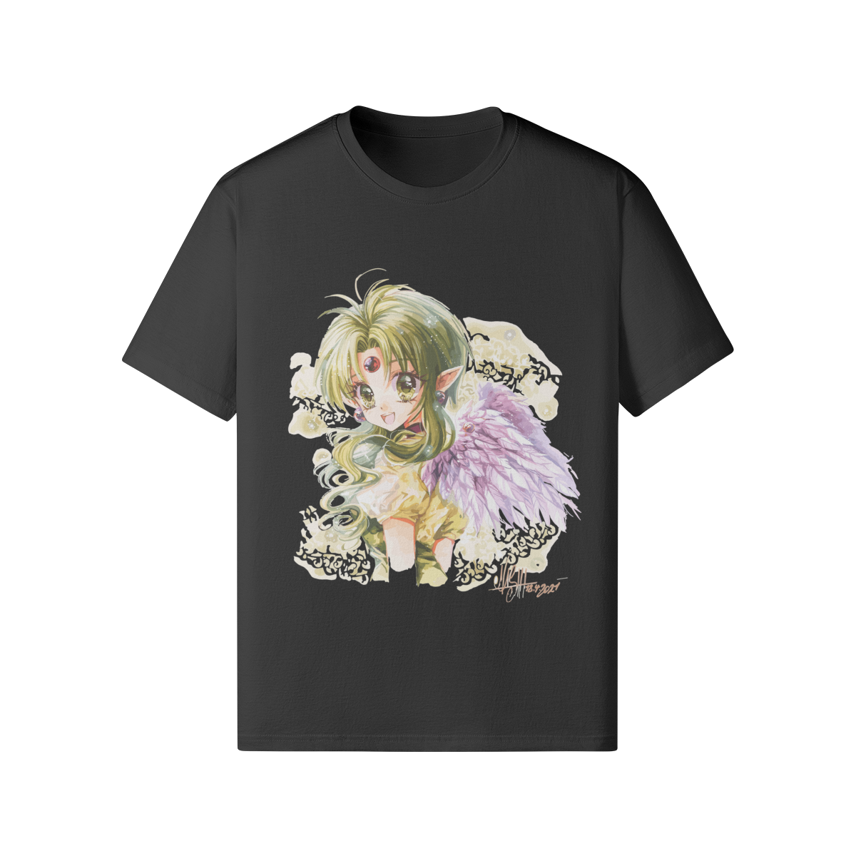 Camiseta Ángel Verde