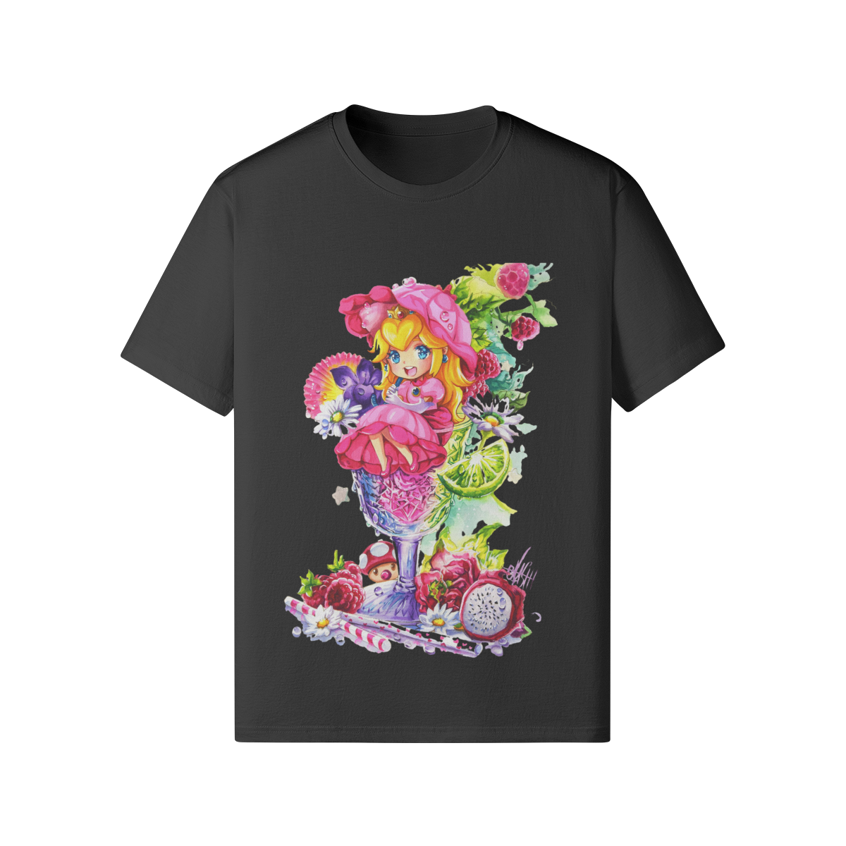 Camiseta Bebida Rosa Empolvado