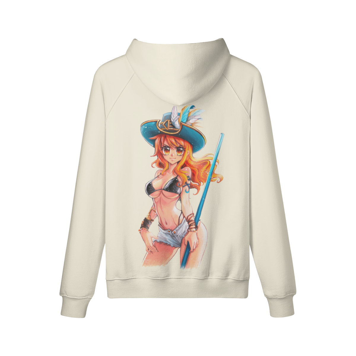 Sudadera con capucha de niña pirata