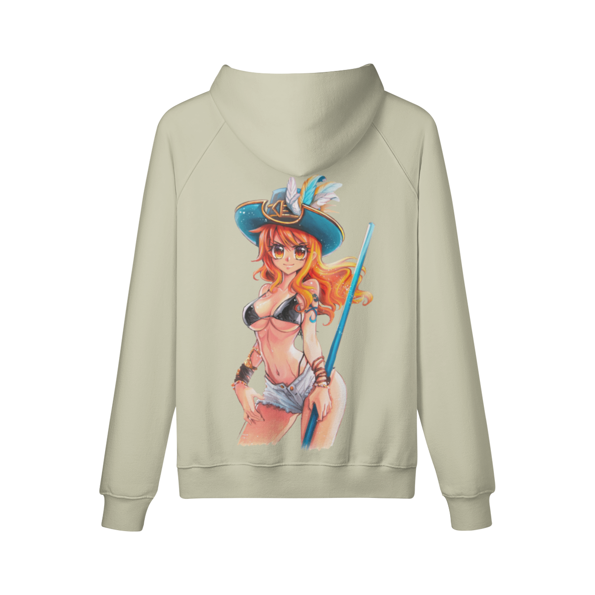 Sudadera con capucha de niña pirata