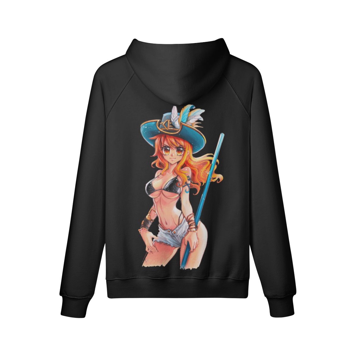 Sudadera con capucha de niña pirata