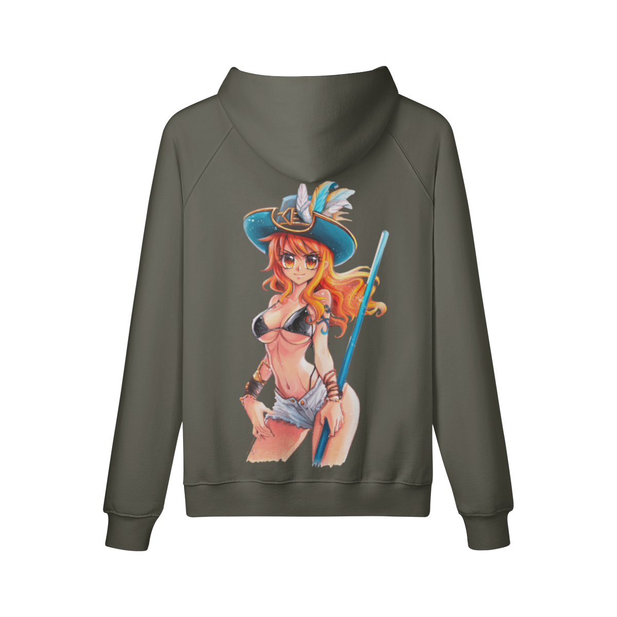 Sudadera con capucha de niña pirata