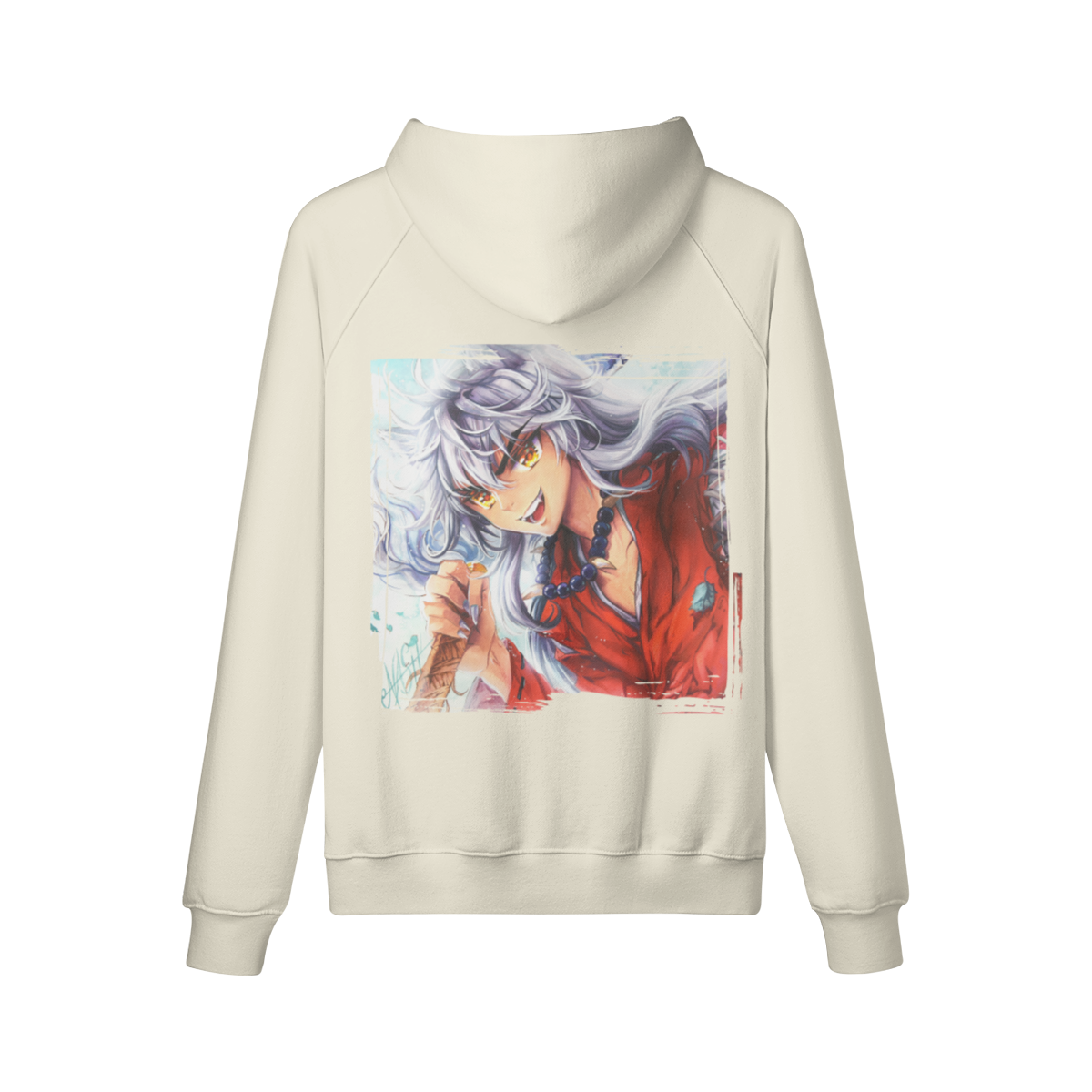 Sudadera con capucha de perro demonio
