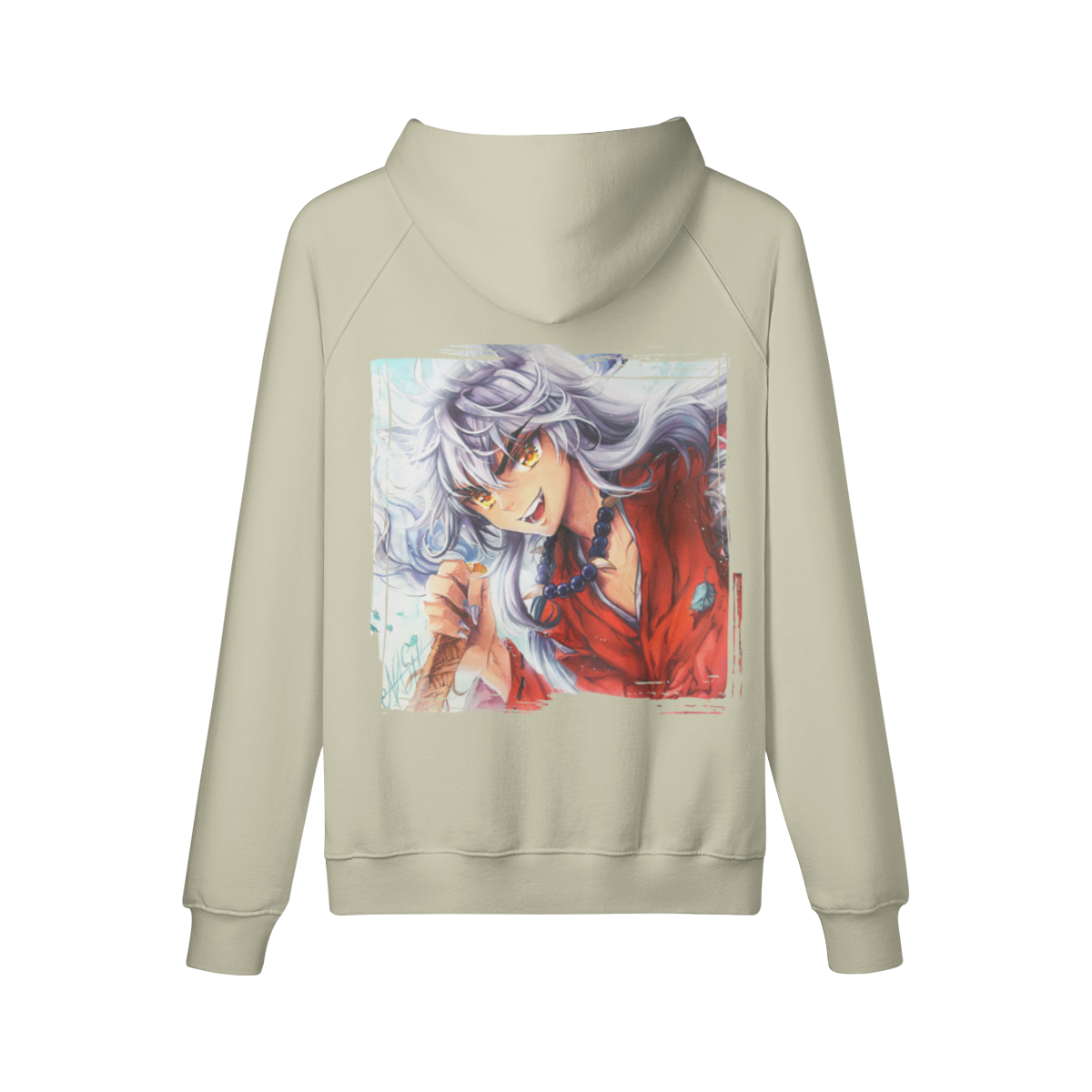 Sudadera con capucha de perro demonio